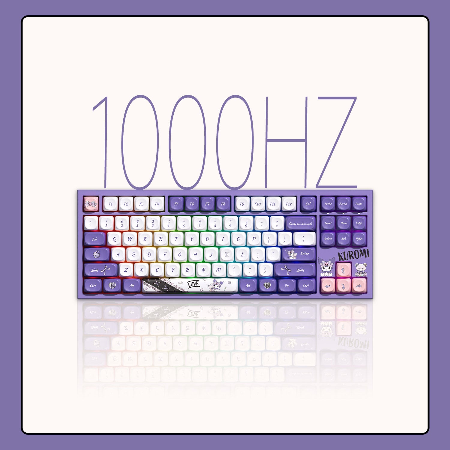 Akko Kuromi 5087 V5 Keyboard 1000Hz Polling Rate