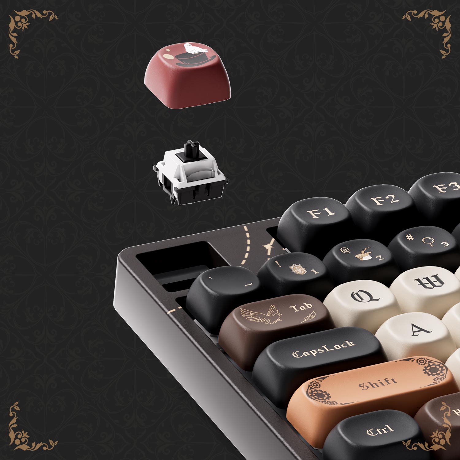 Lord of the Mysteries 5087B v2 Mechanical Keyboard Hot Swappable