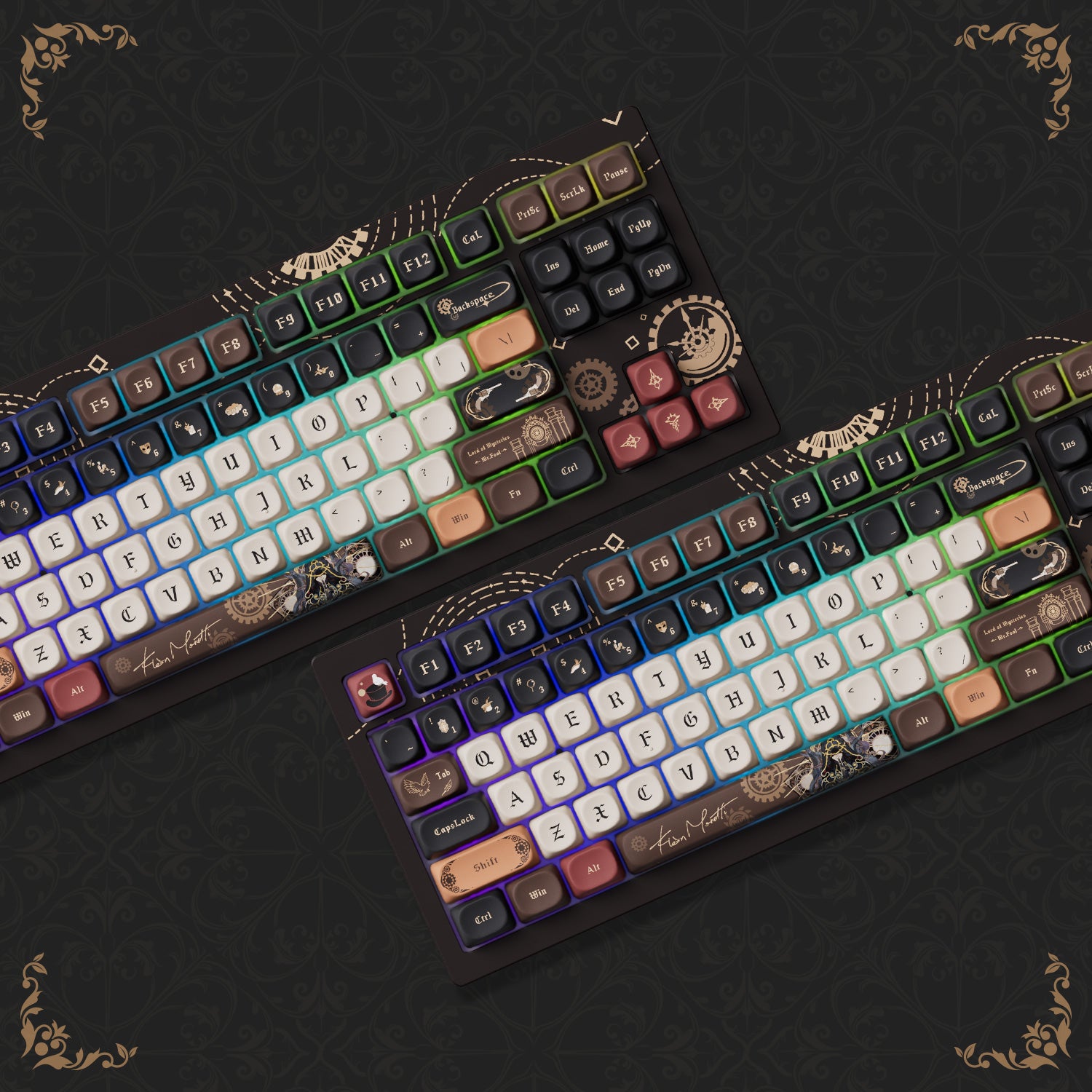 Lord of the Mysteries 5087B v2 Mechanical Keyboard RGB Effect