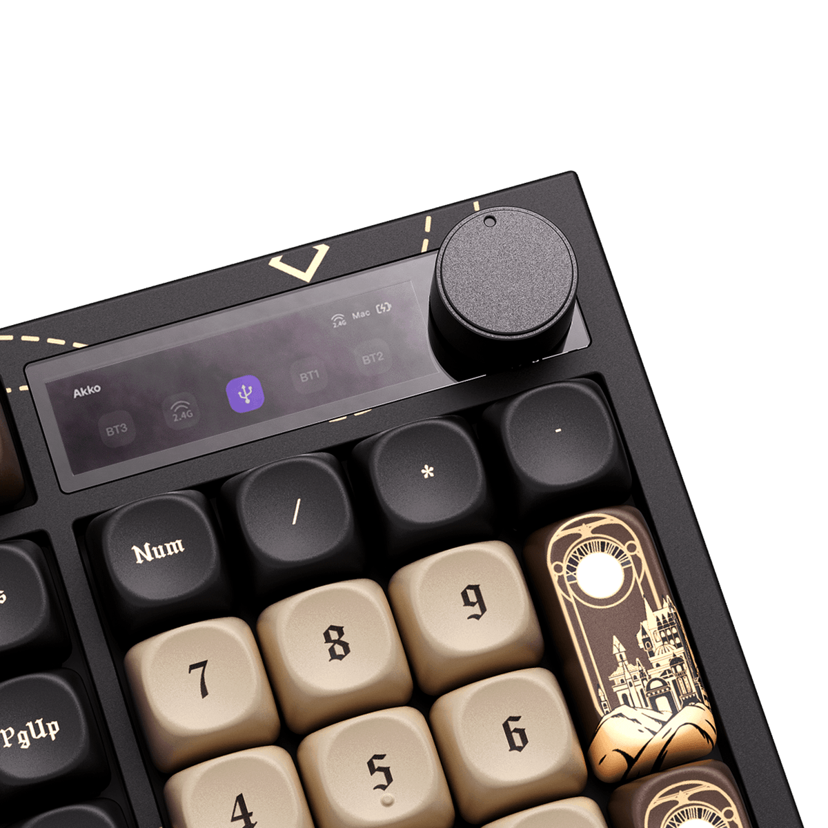 Akko 5098 V5 Lord of Mysteries Mechanical Keyboard Screen Details