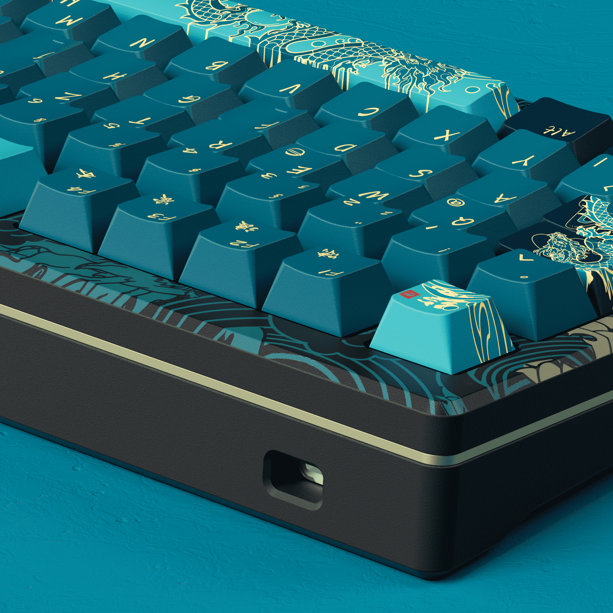 MOD 007 V3 HE Year of Dragon Hall Effect Keyboard Interface Details