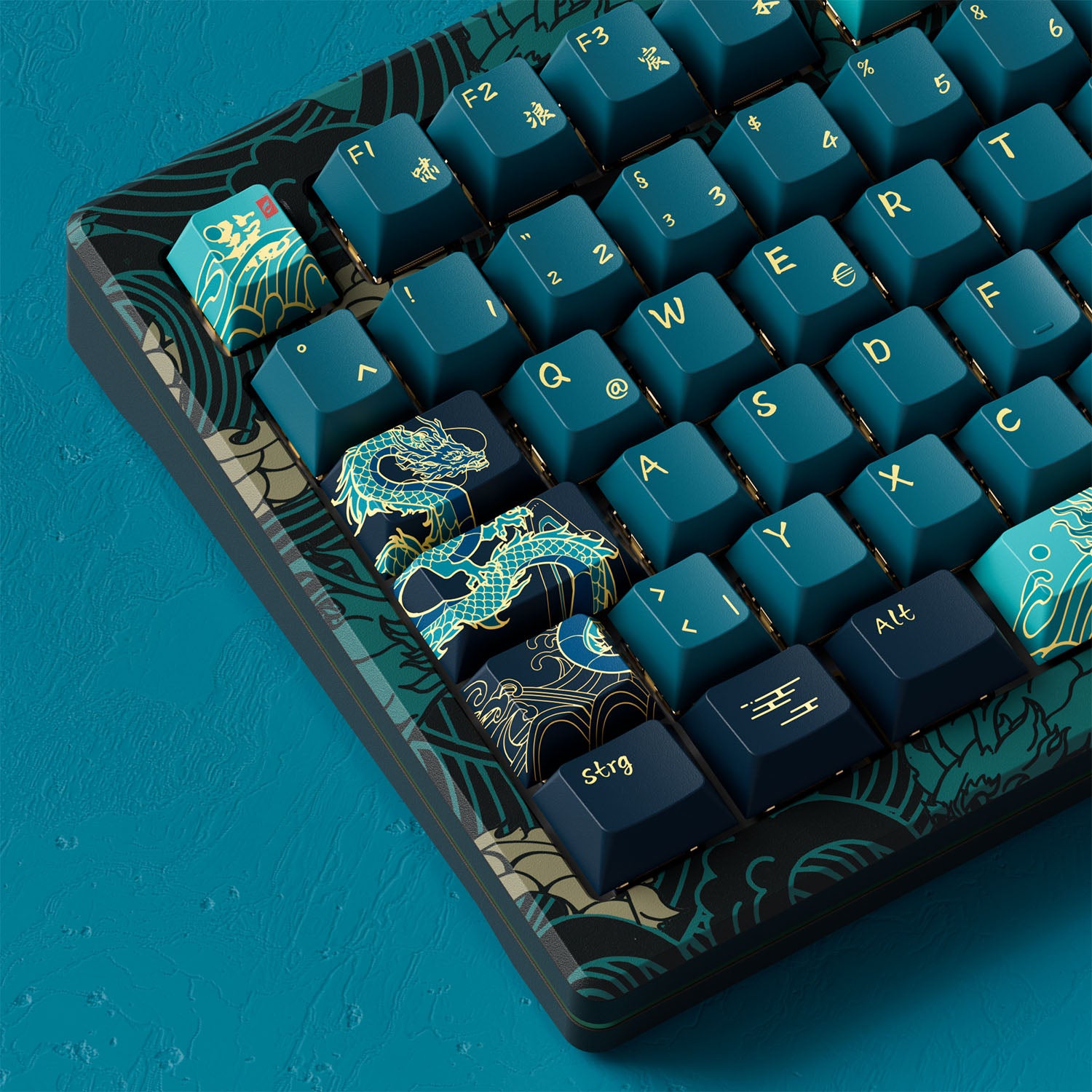 MOD 007 V3 HE Year of Dragon Hall Effect Keyboard Keycap Details