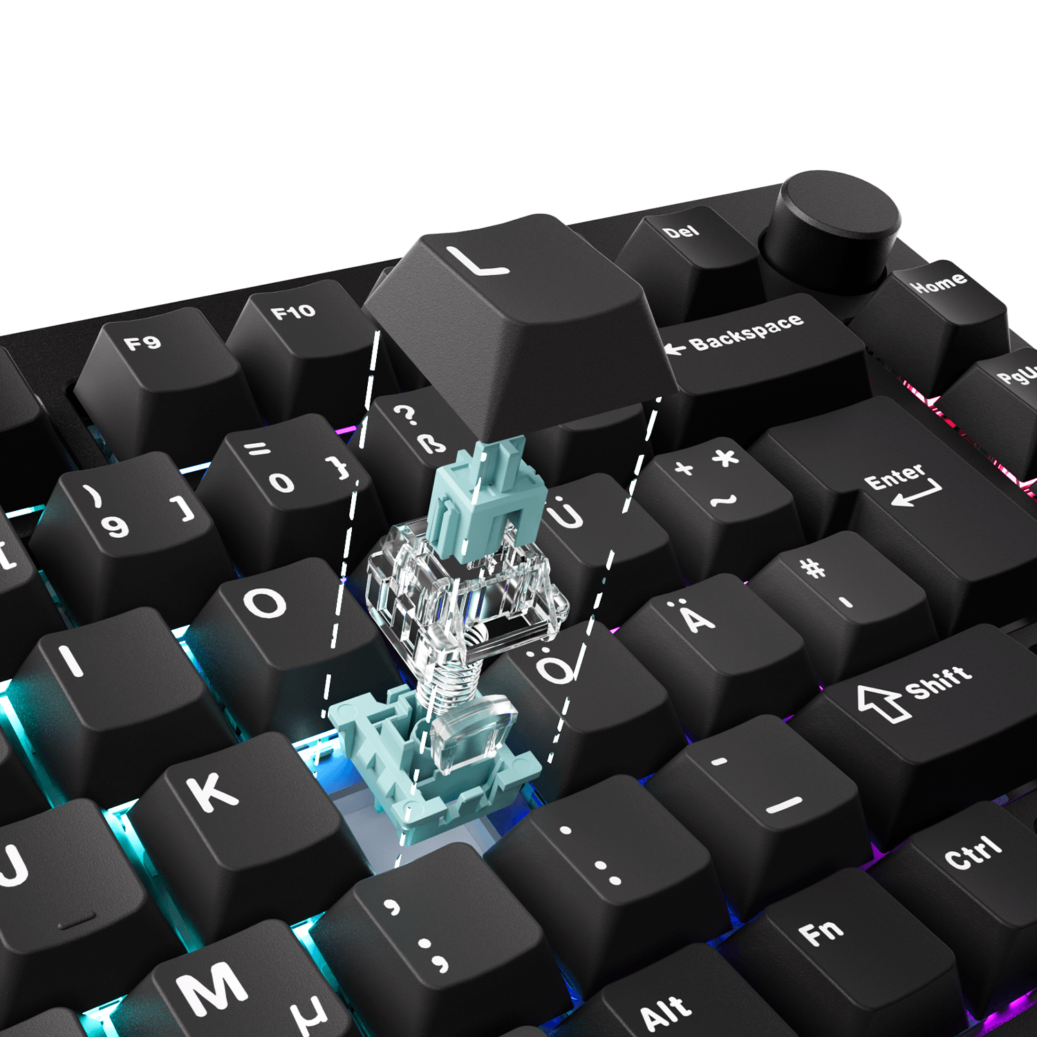 MOD 007B HE Noir et Argent ISO