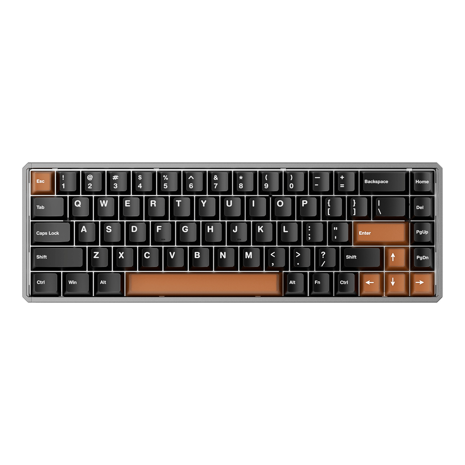 Akko MOD68 HE Magnetic Keyboard Black Tea