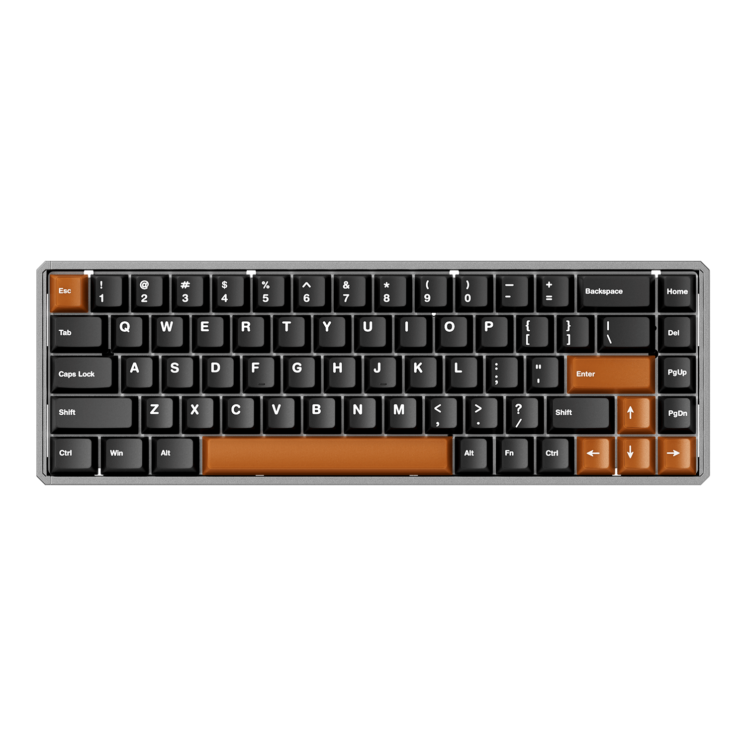 Akko MOD68 HE Magnetic Keyboard Black Tea