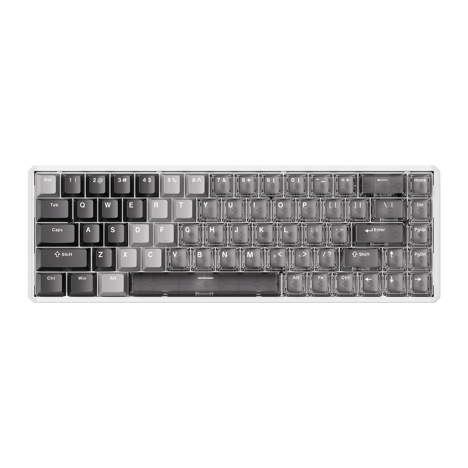 MOD68 HE - Gradient Hybrid White Transparent