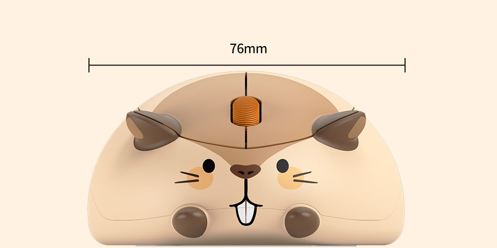 Akko Marmot Mouse Size 76mm Width