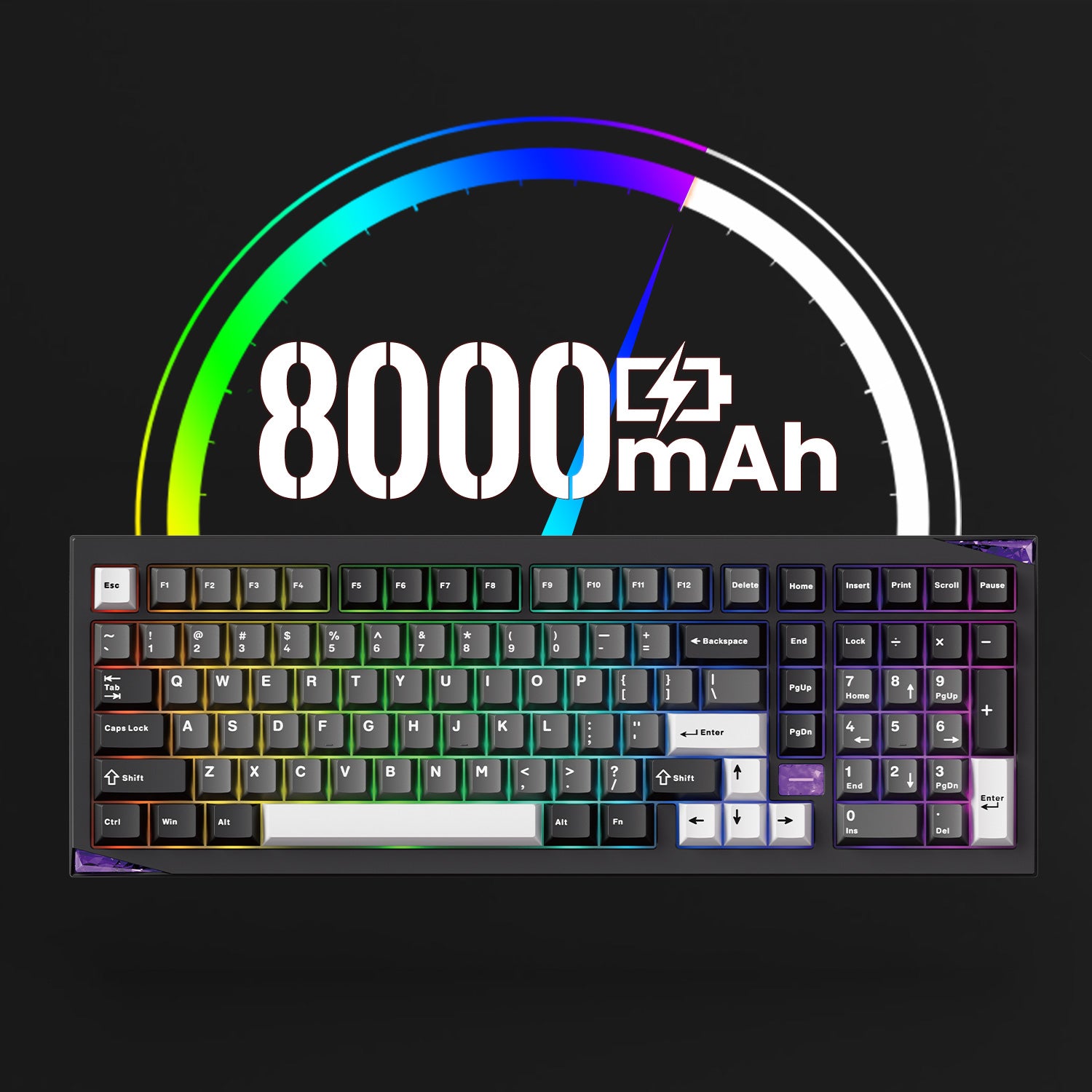 Akko Mineral 02 VIA Keyboard 8000mAh Battery