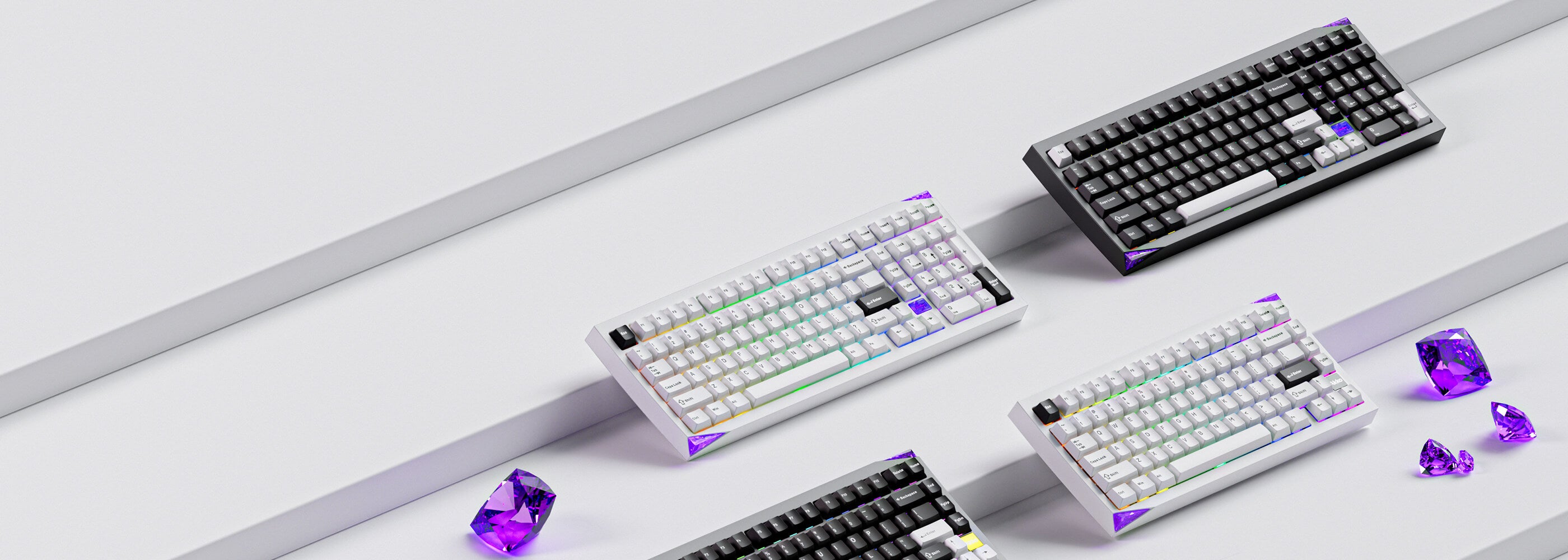 Akko Mineral Series Keyboards