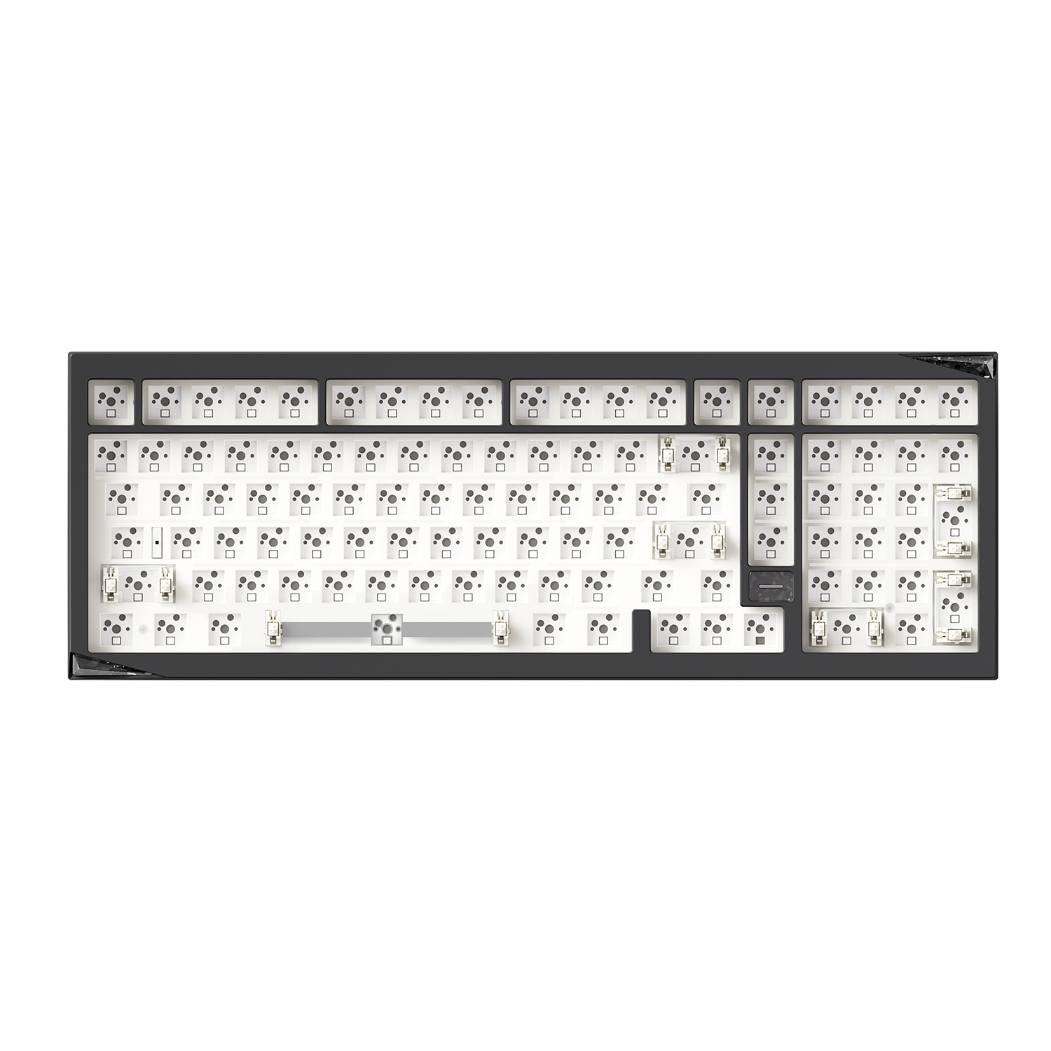 Akko Mineral 02 VIA DIY Kit Black Color Version
