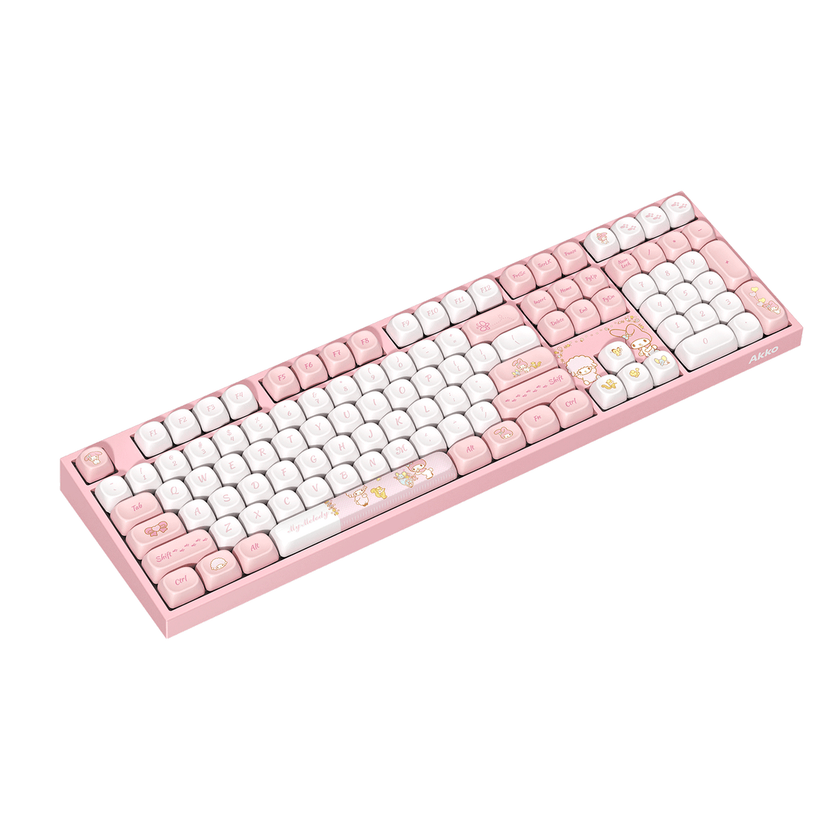 Akko My Melody 5108 V5 Mechanical Keyboard Ledt Side