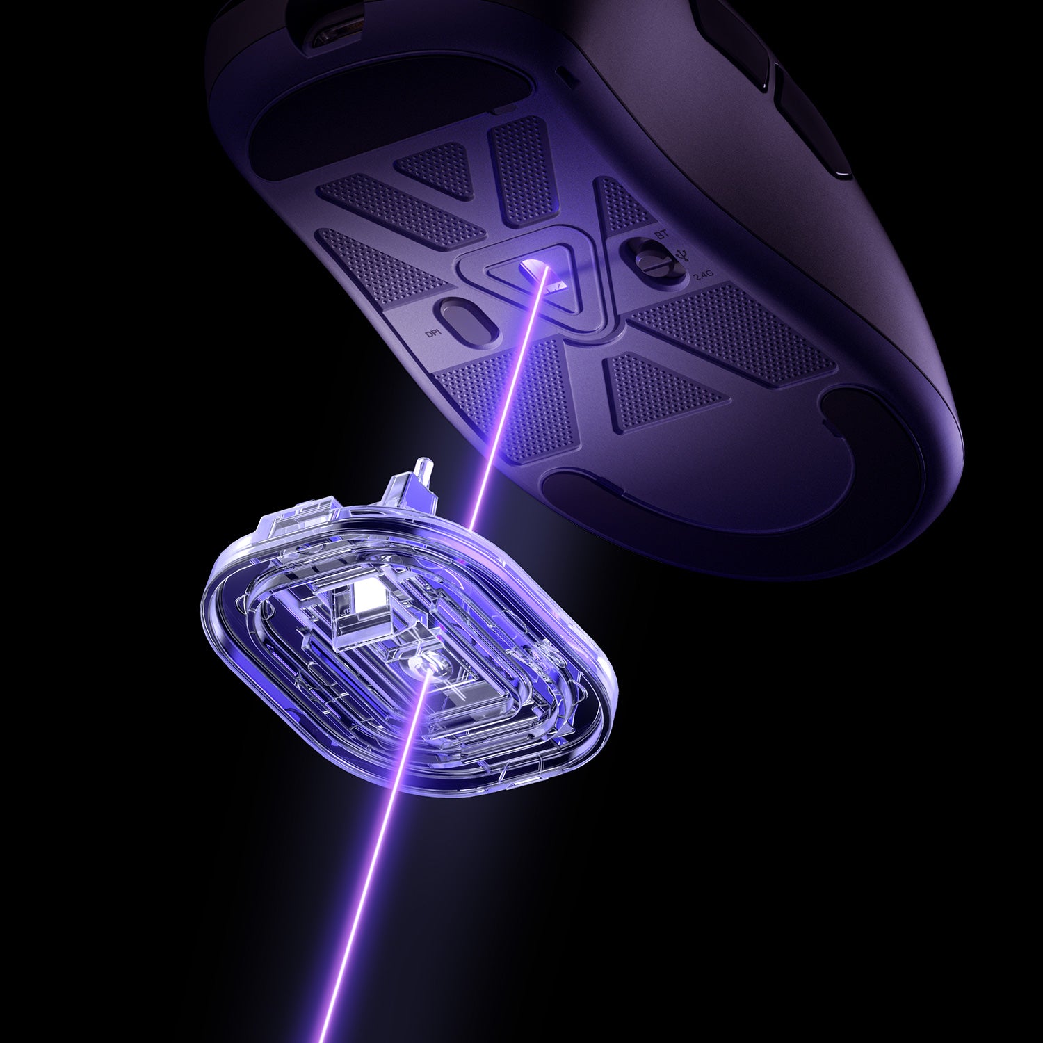 Akko Nest Gaming Mouse White PW3395 Sensor