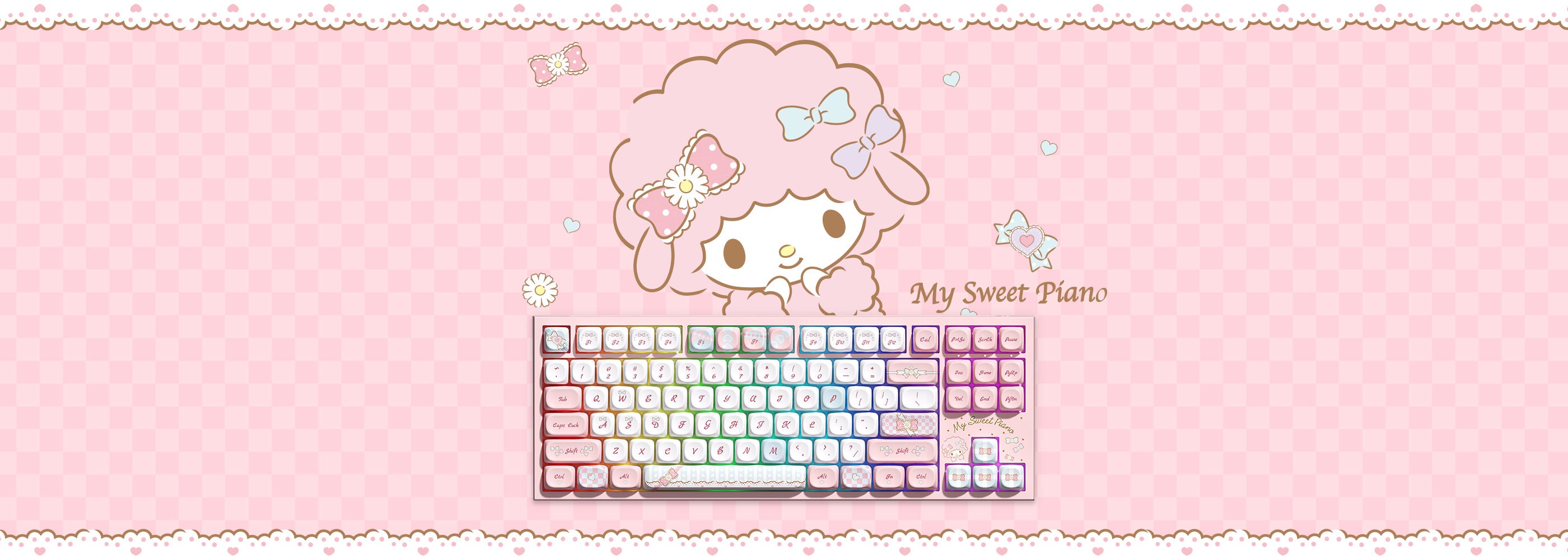 Akko My Sweet Piano 5087 V5 Keyboard