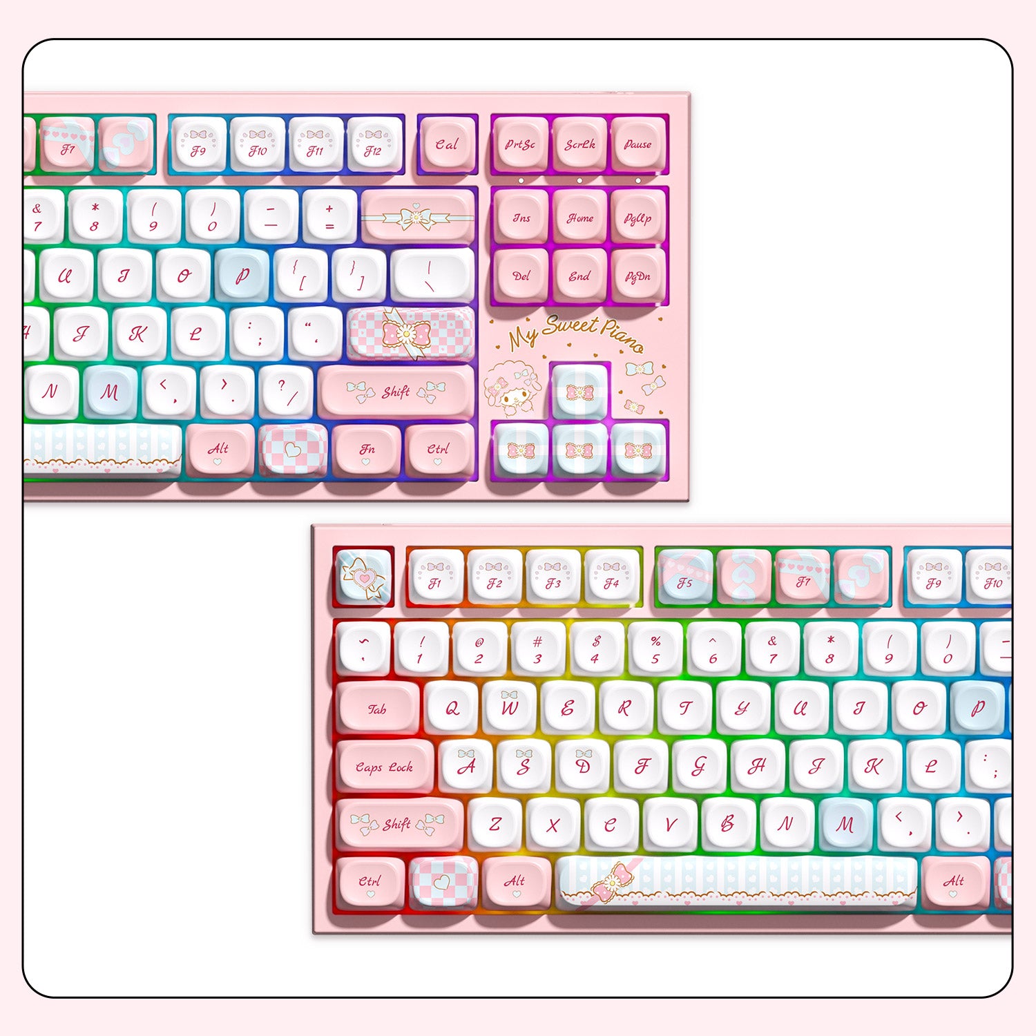 Akko My Sweet Piano 5087 V5 Keyboard RGB Details