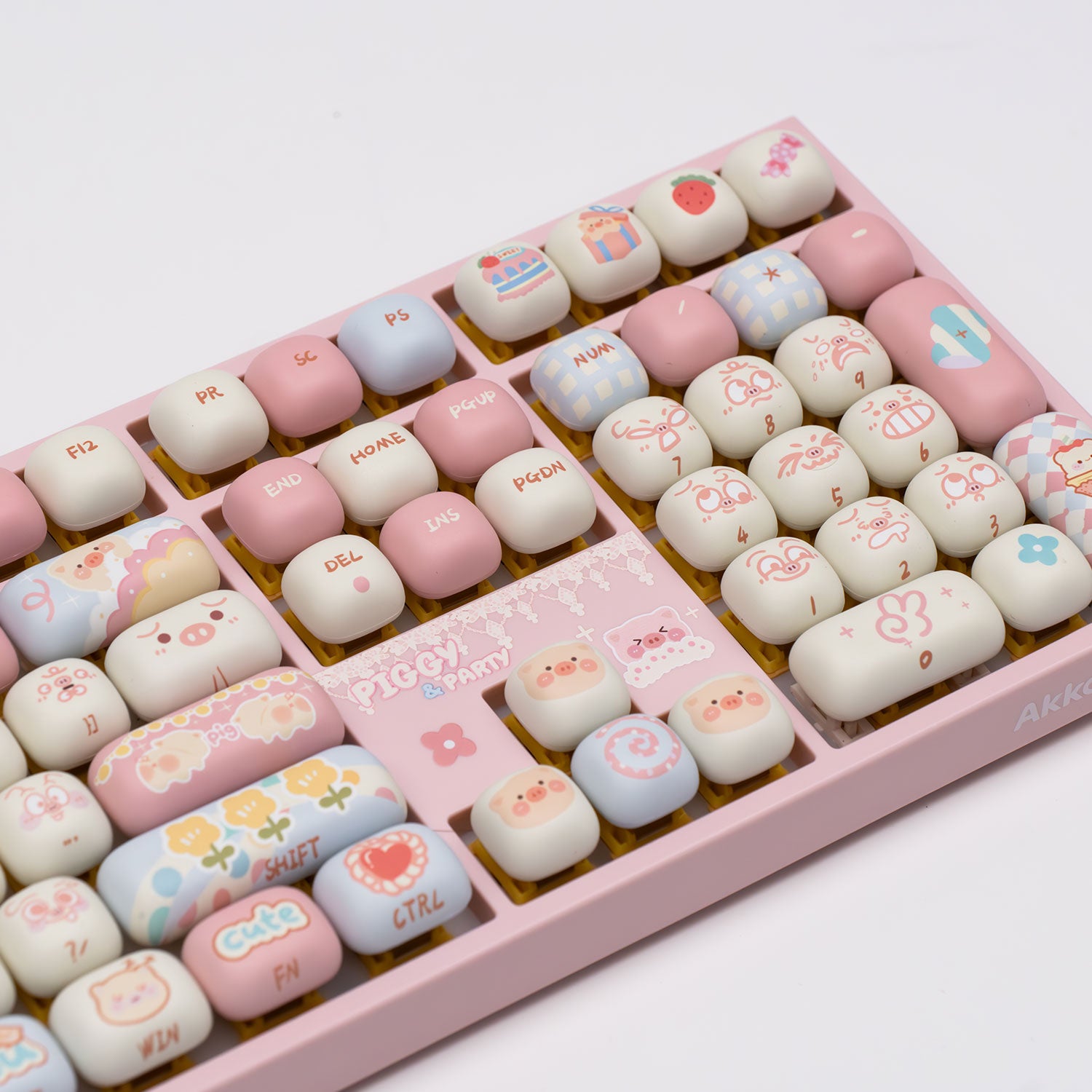 Akko Piggy Party 5108 V5 Mechanical Keyboard Right Details