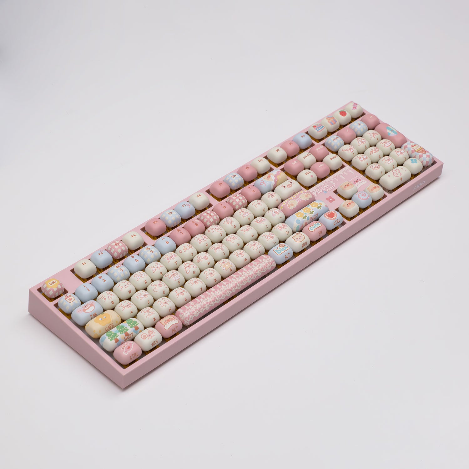 Akko Piggy Party 5108 V5 Mechanical Keyboard Right Side