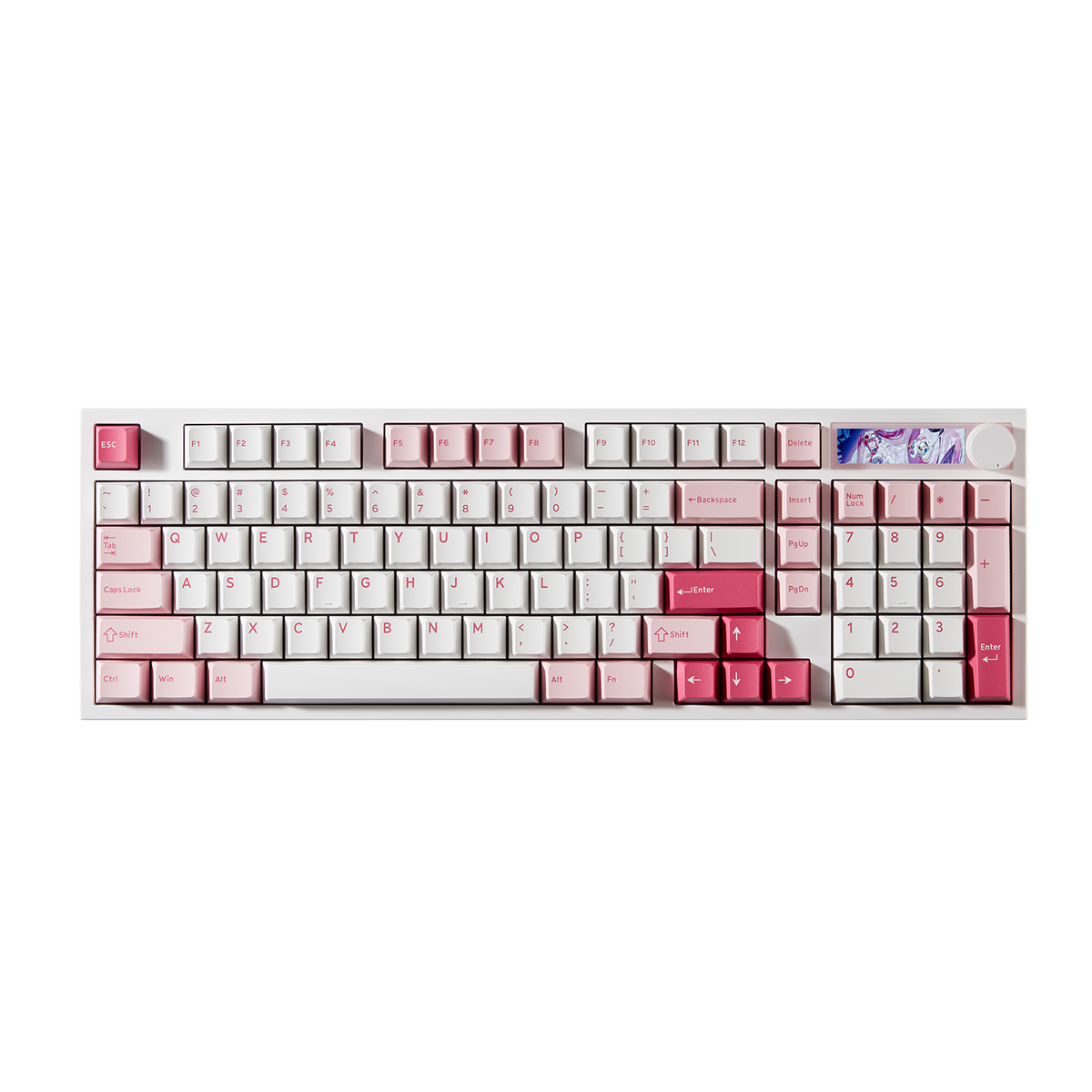 Akko 5098 V5 Prunus Lannesiana Mechanical Keyboard Front