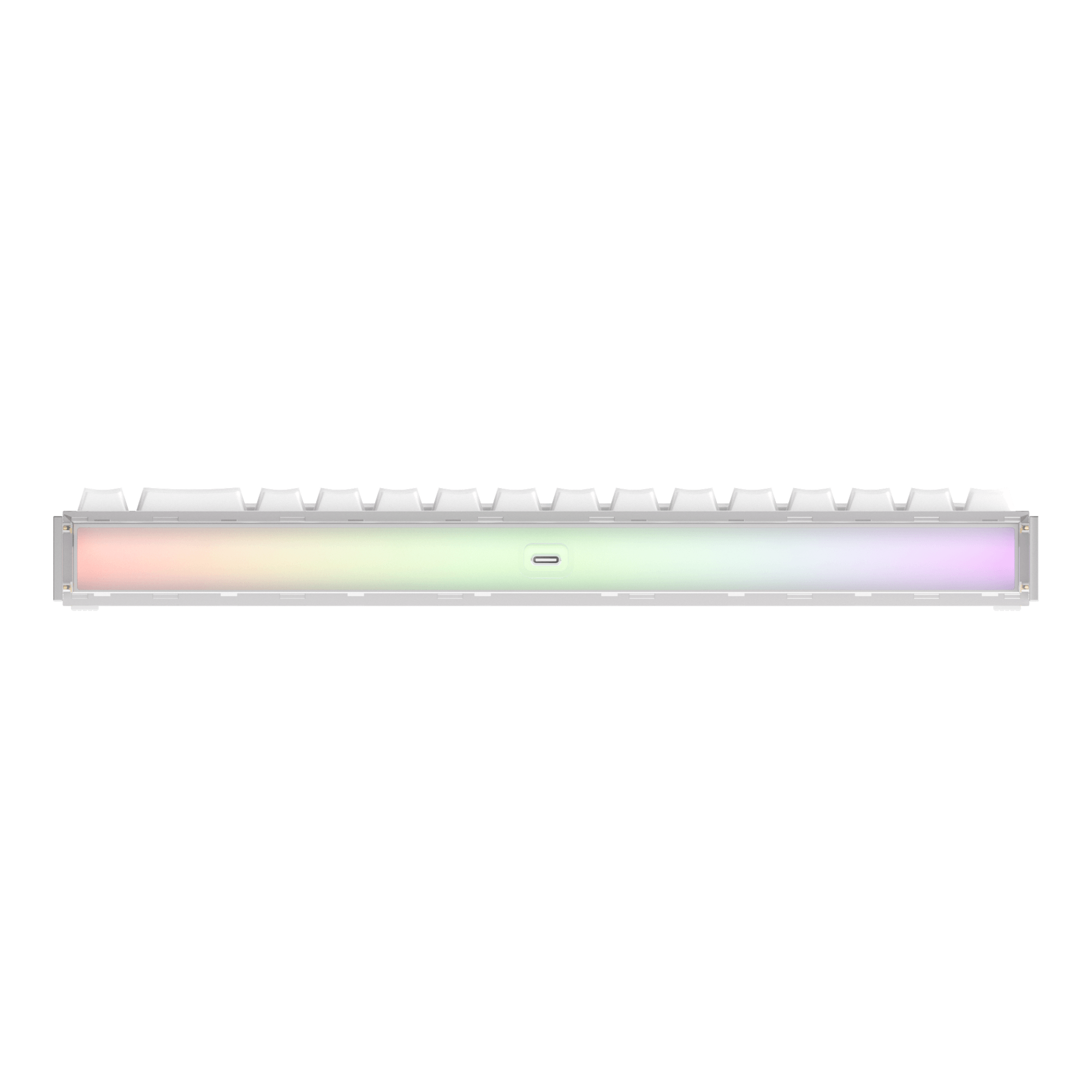 Akko Ray68 HE Magnetic Keyboard Misty White RGB
