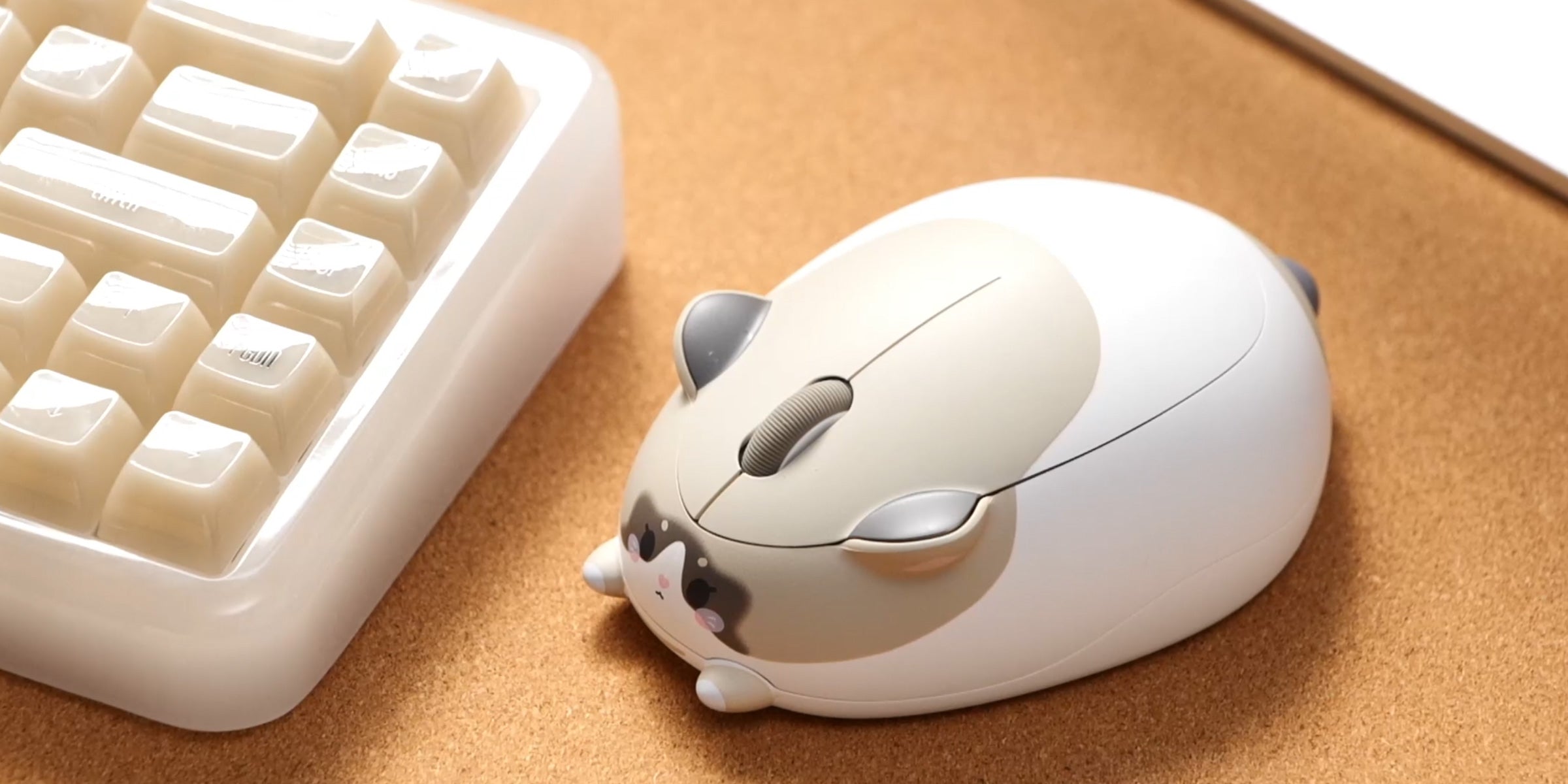 Akko Cat Theme Mouse Ragdoll Cat with YU01 Keyboard