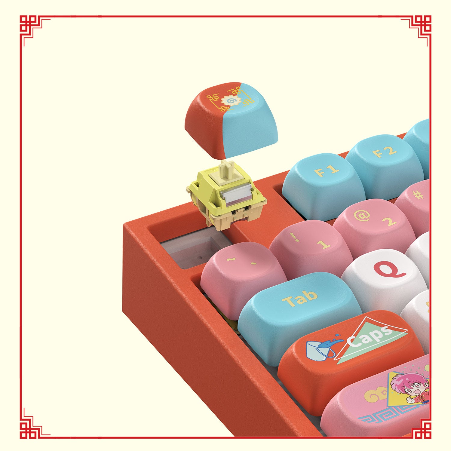 Akko Ranma ½ 5108 V5 Keyboard Hot Swappable Switches