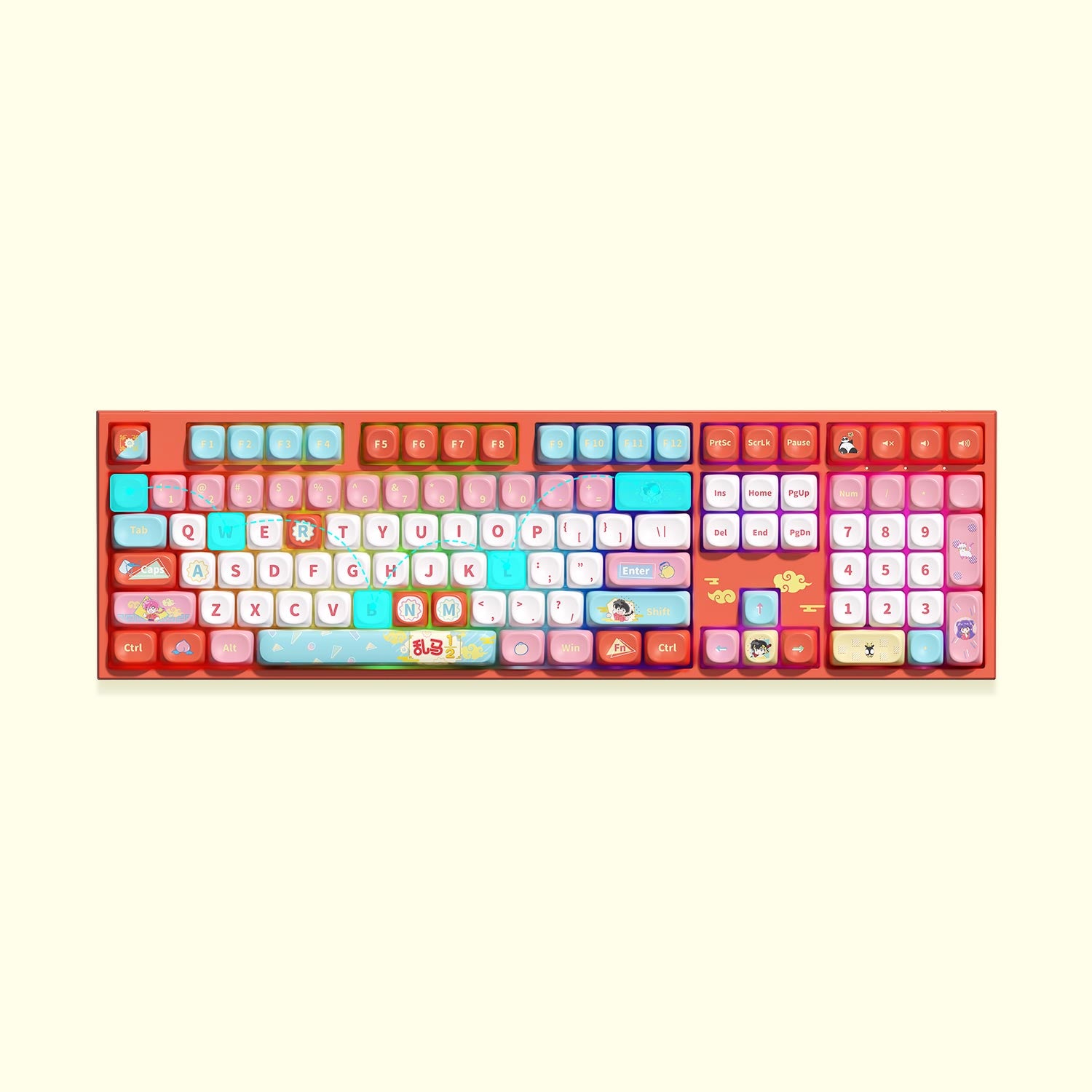 Akko Ranma ½ 5108 V5 Keyboard N Key Rollover