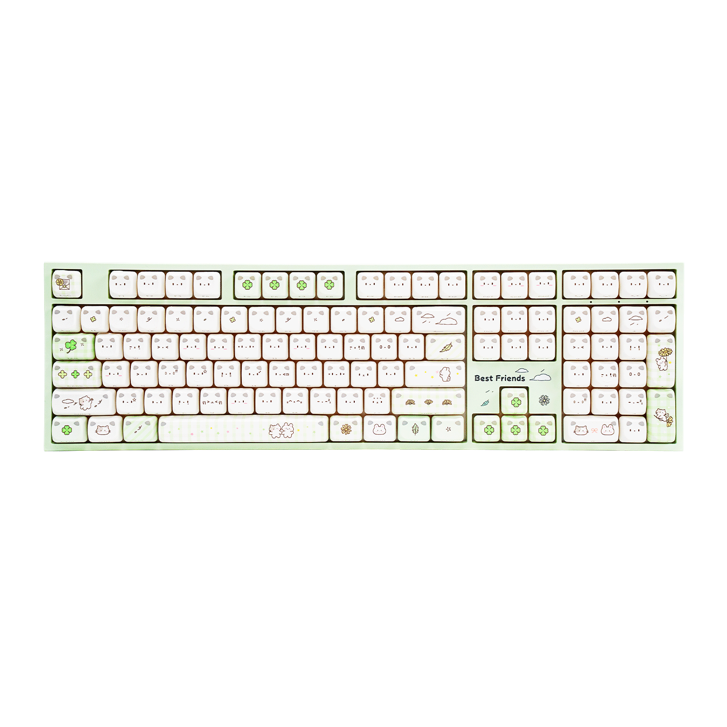Akko Shiny Kitten 5108 V5 Green Mechanical Keyboard