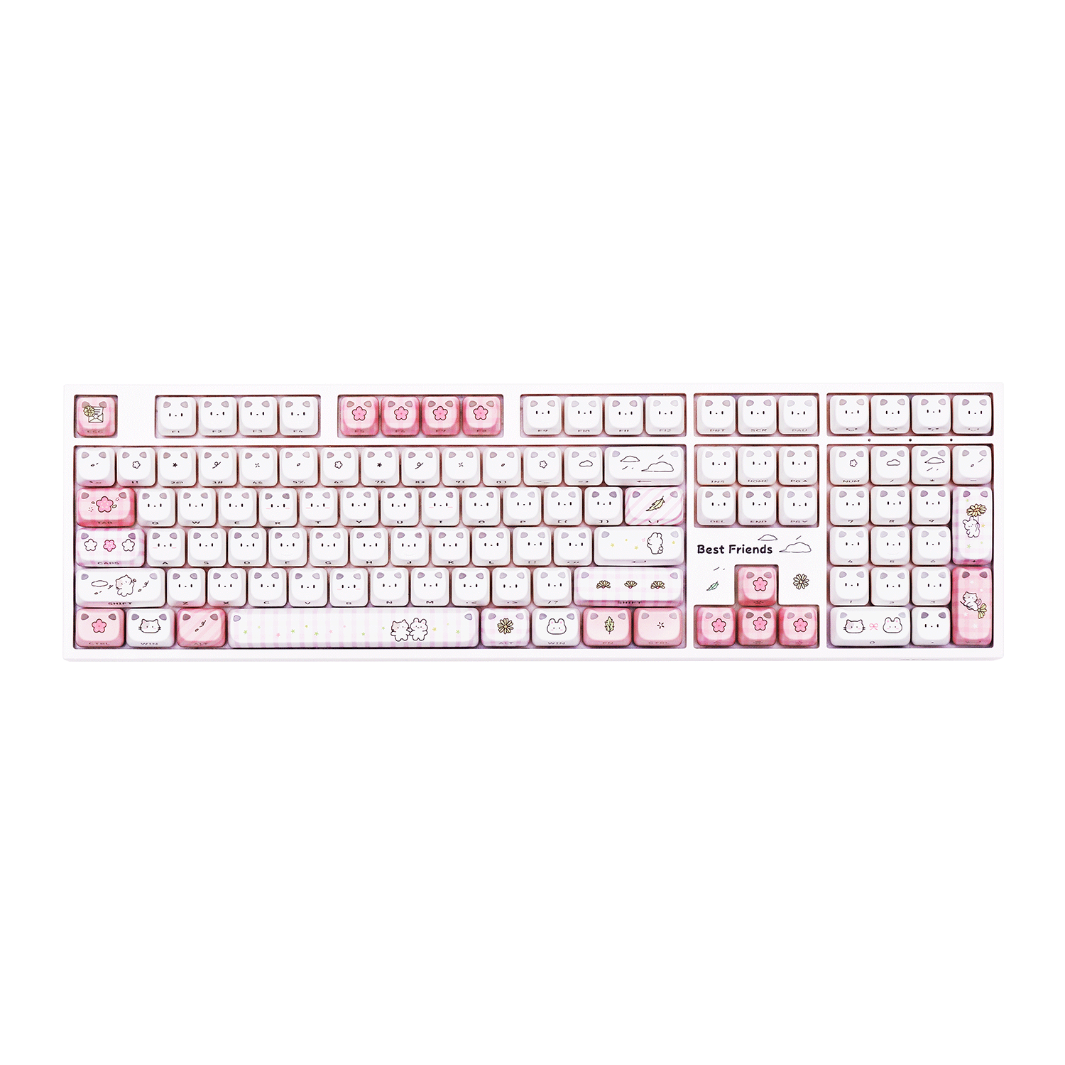 Akko Shiny Kitten 5108 V5 Pink Mechanical Keyboard