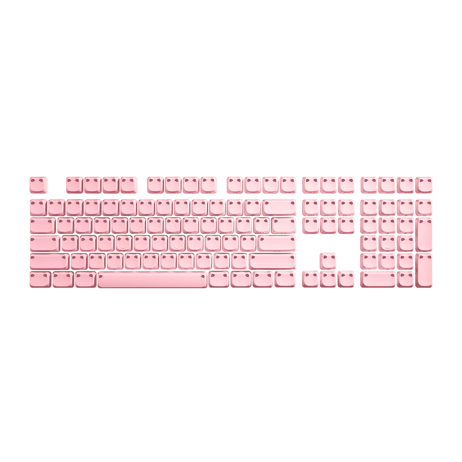 Shiny Kitten Keycap Set (113-Key)