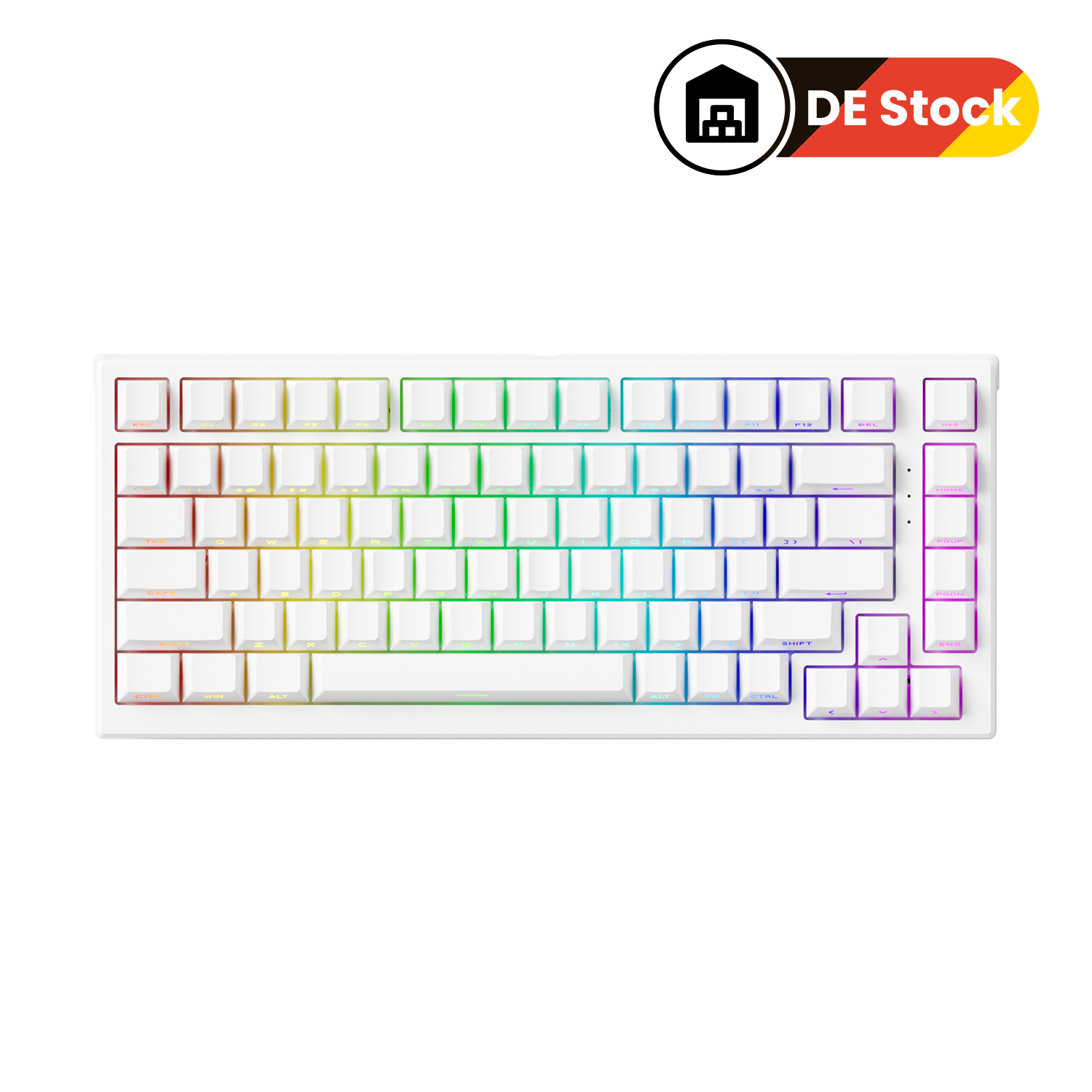 TAC75 HE Magnetic Keyboard- Black & White