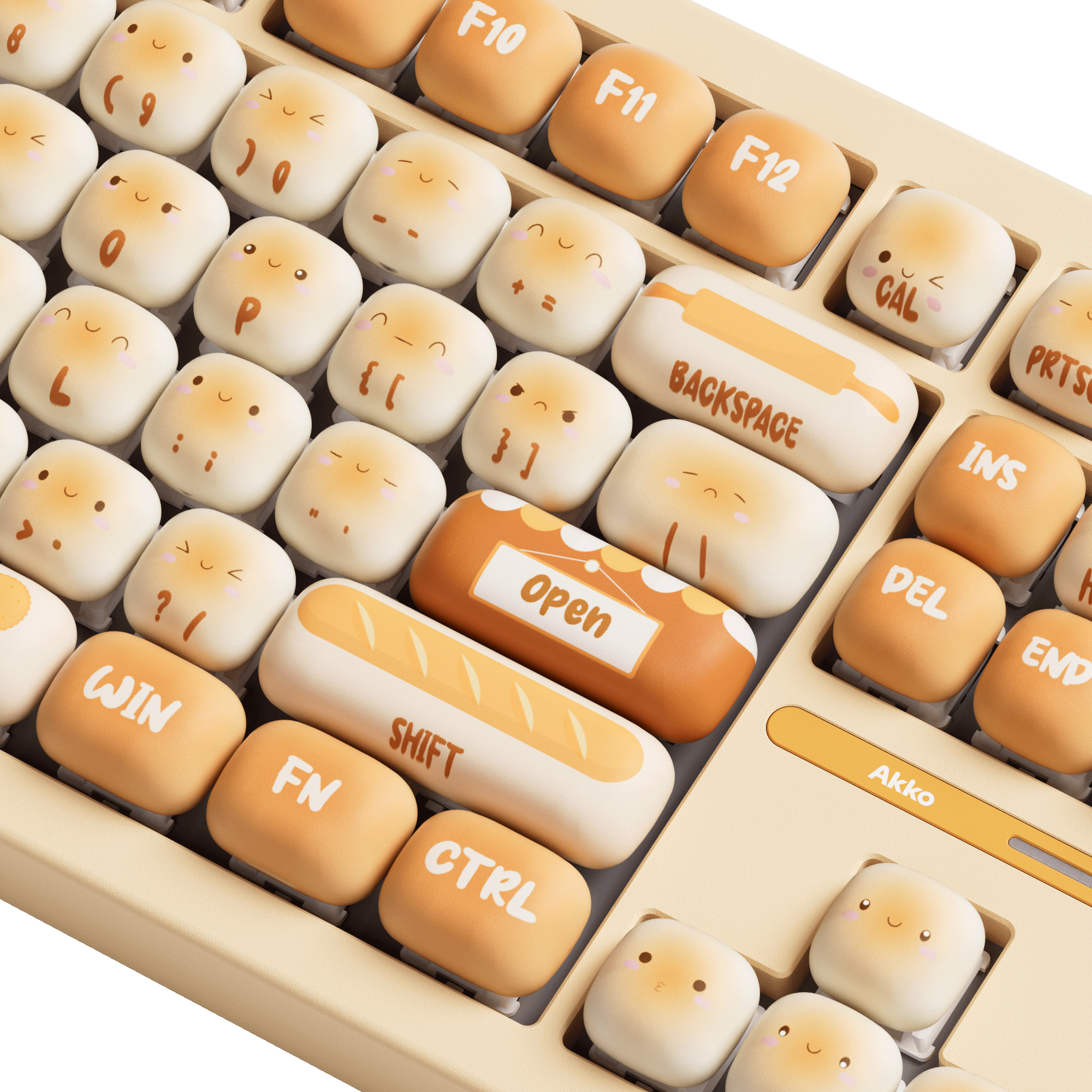 Akko TAC87 Bun Wonderland Mechanical Keyboard Details