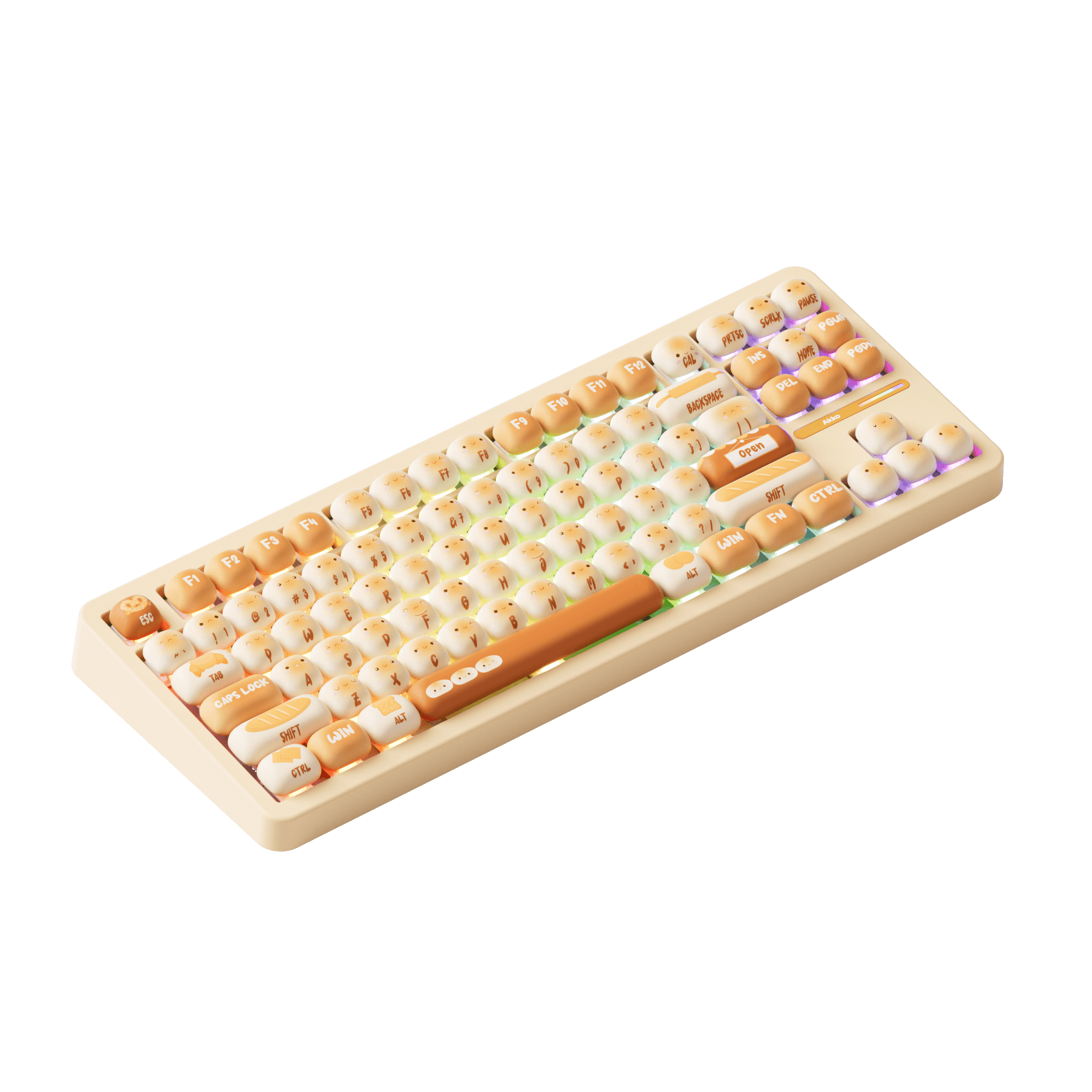 Akko TAC87 Bun Wonderland Mechanical Keyboard Right Side