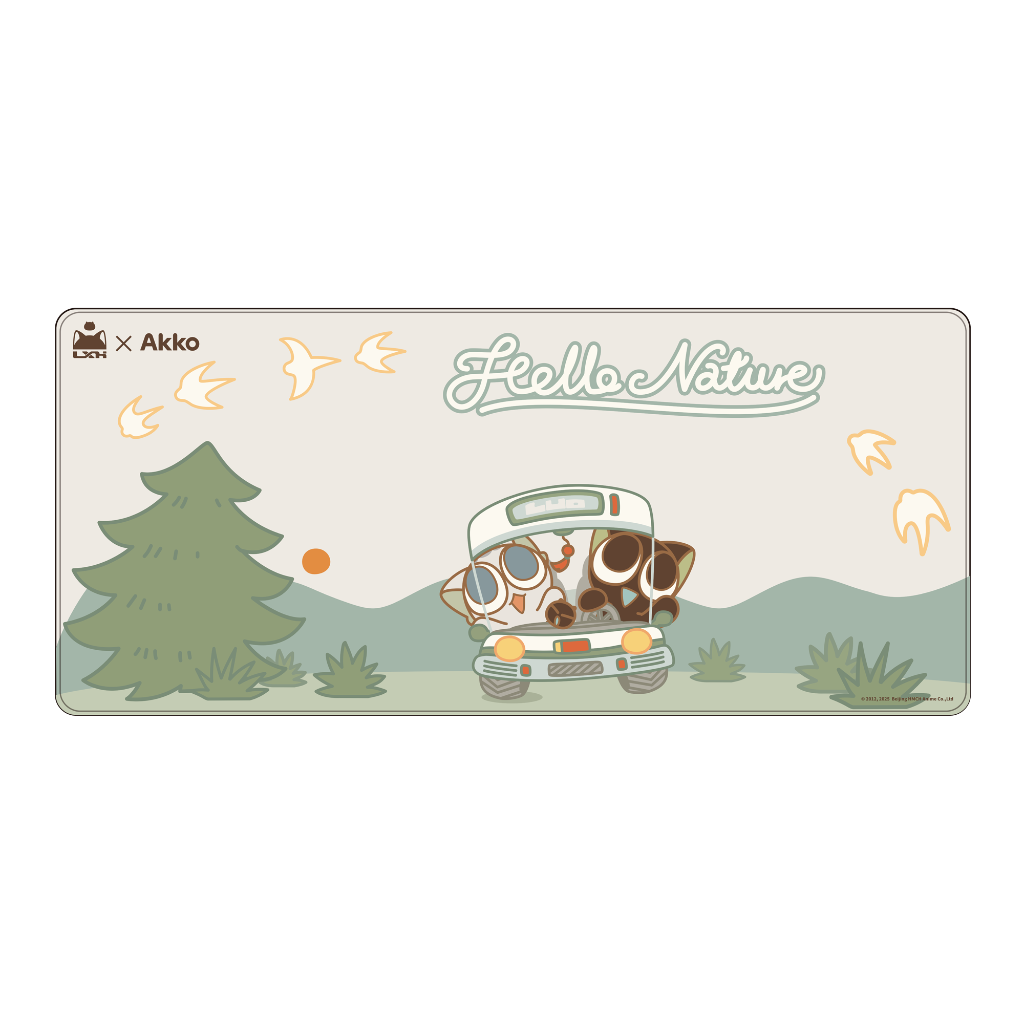 The Legend of Hei Mouse Pad