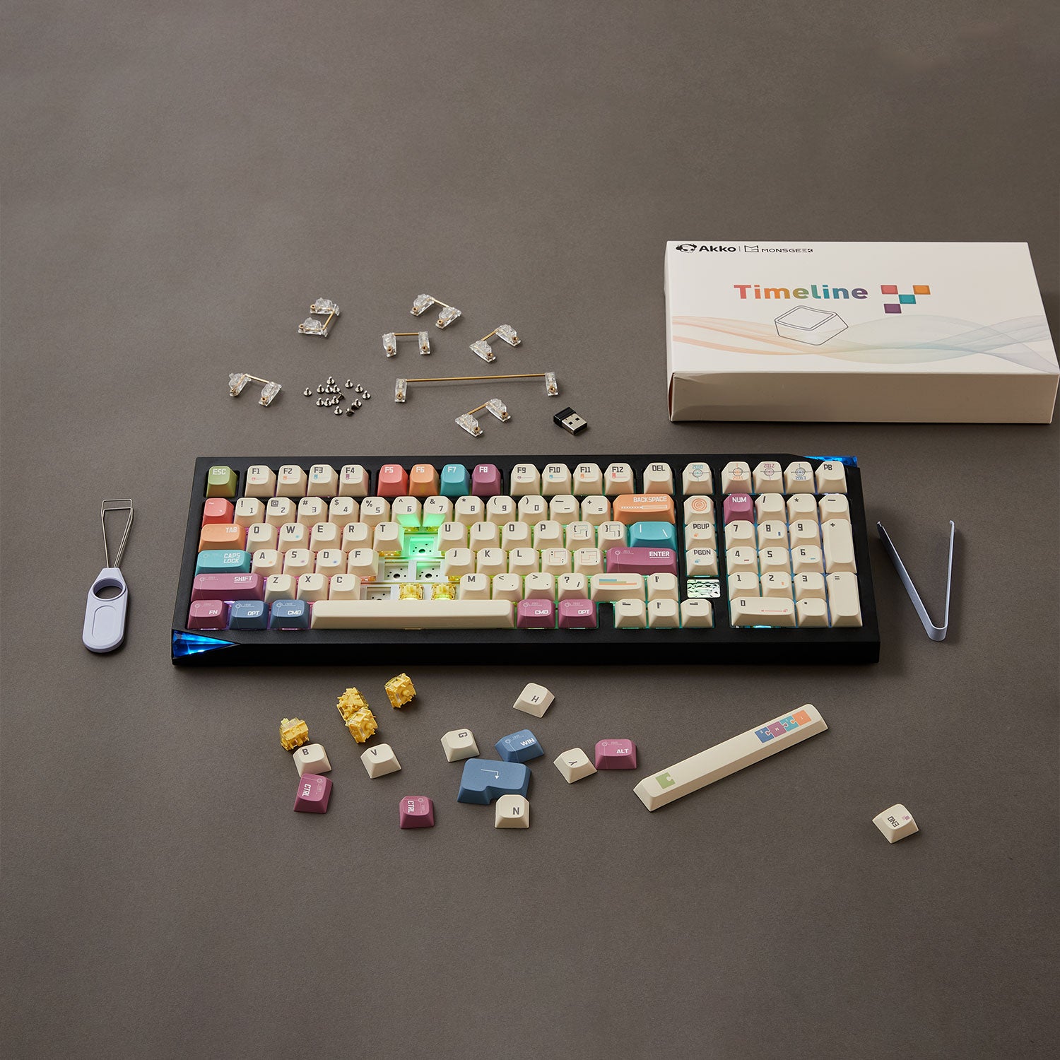 Timeline Keycap Set (151-Key)