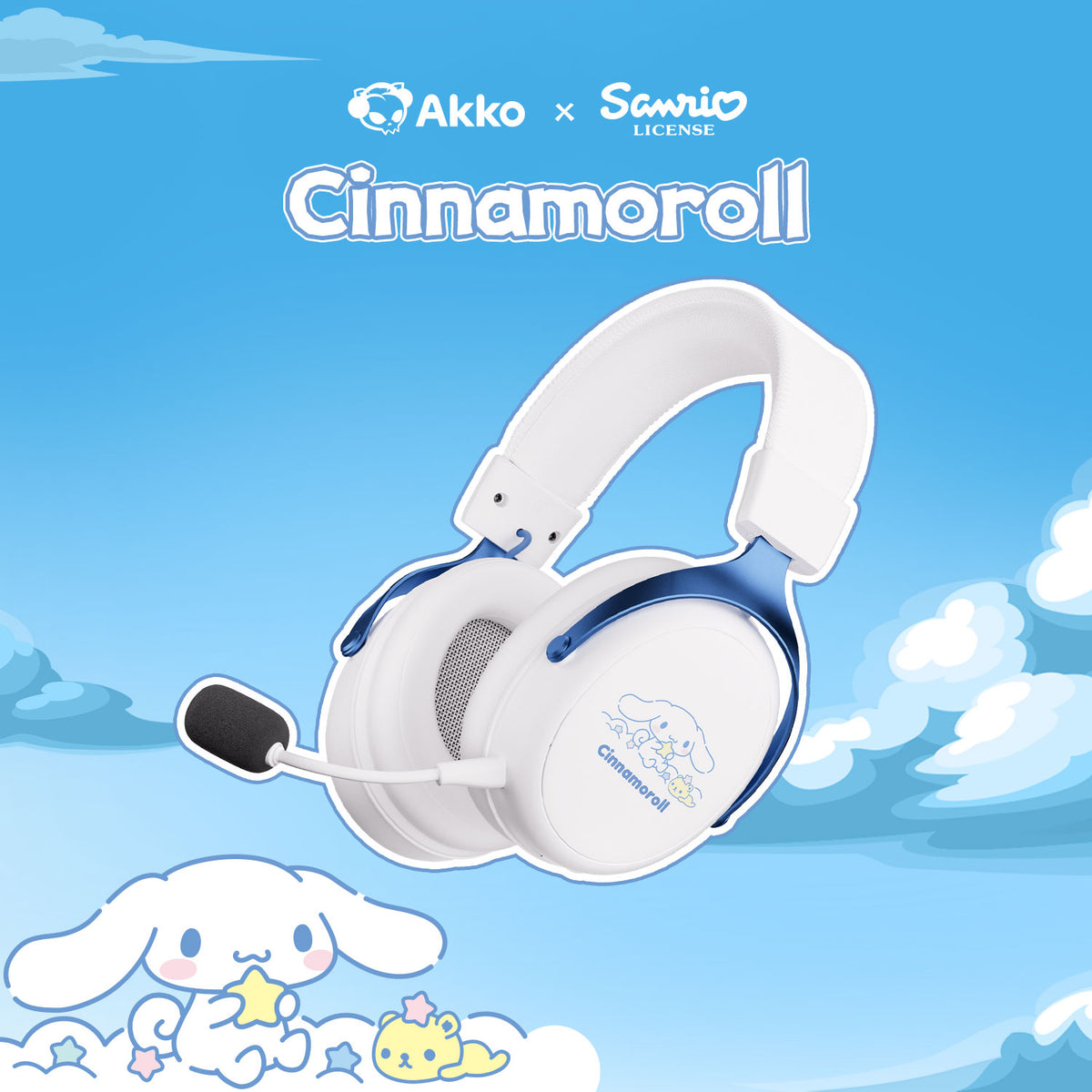 Verge S9 Ultra Cinnamoroll Gaming Headset