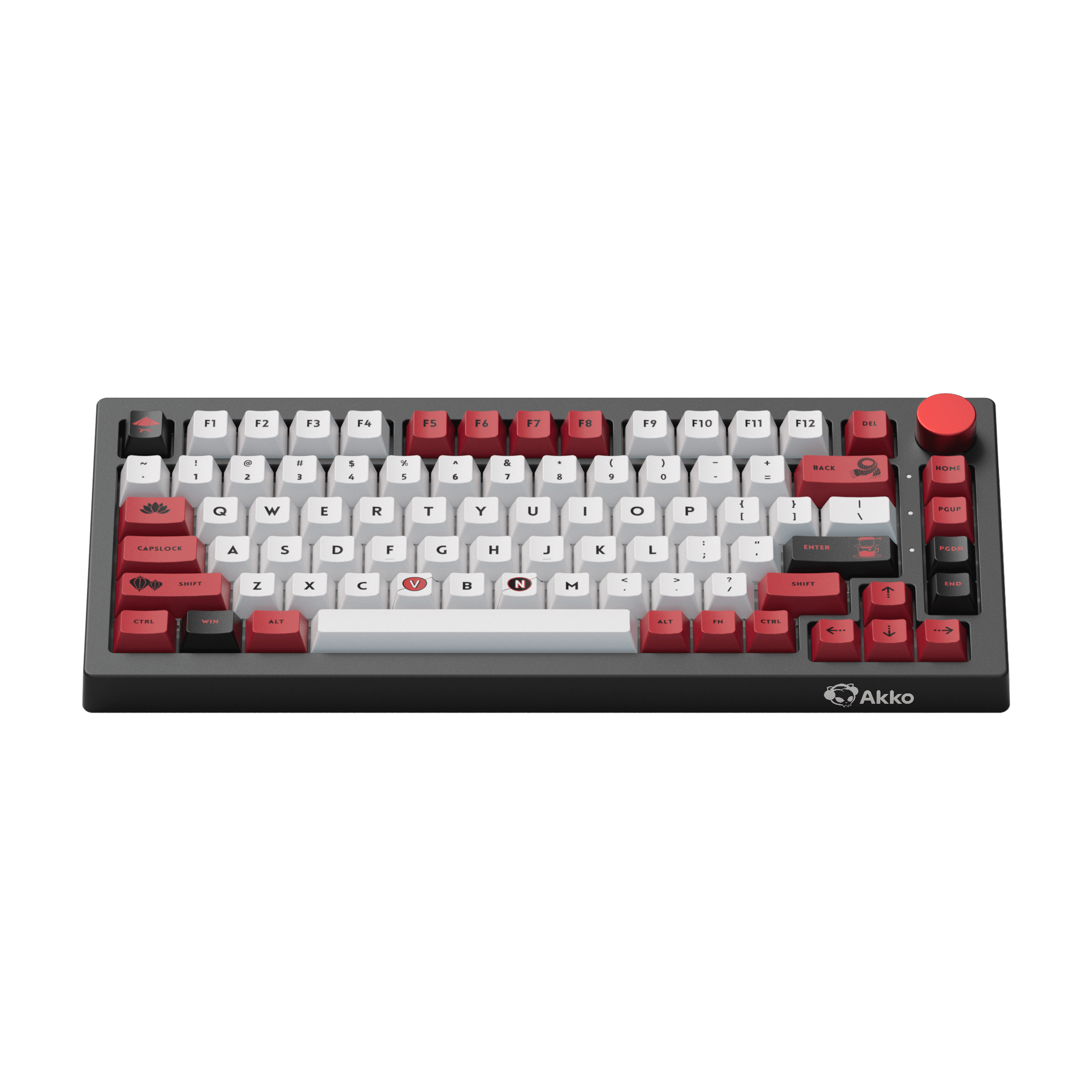 Akko 5075B Plus World Tour Vietnam Mechanical Keyboard Front Details