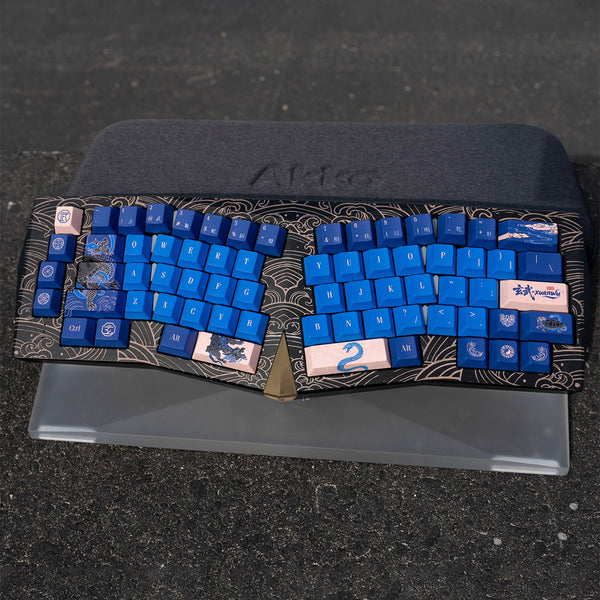 Akko Year of Dragon Keyboard Xuanwu with bag and wrist rest