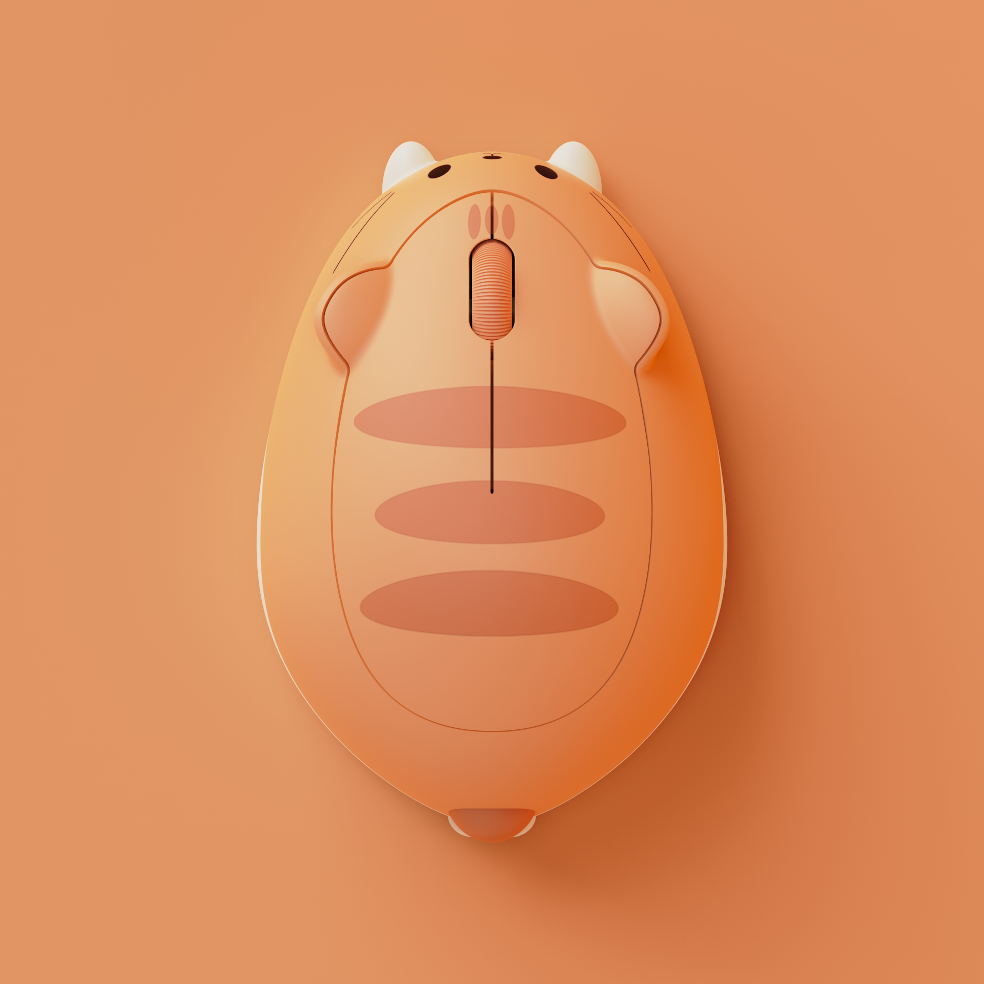 Akko Orange KATE Cat Mouse