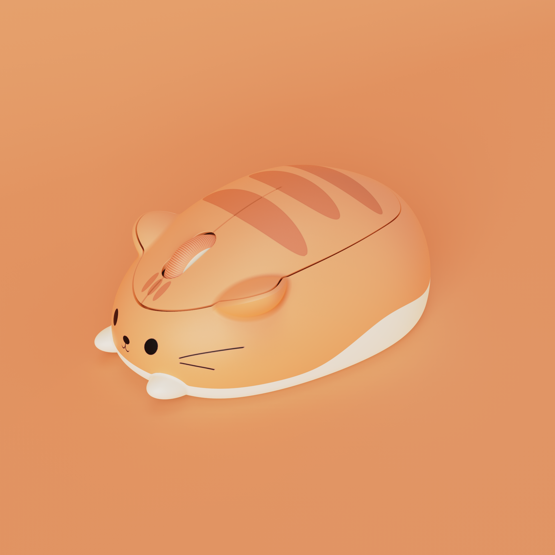 Akko Orange KATE Cat Mouse