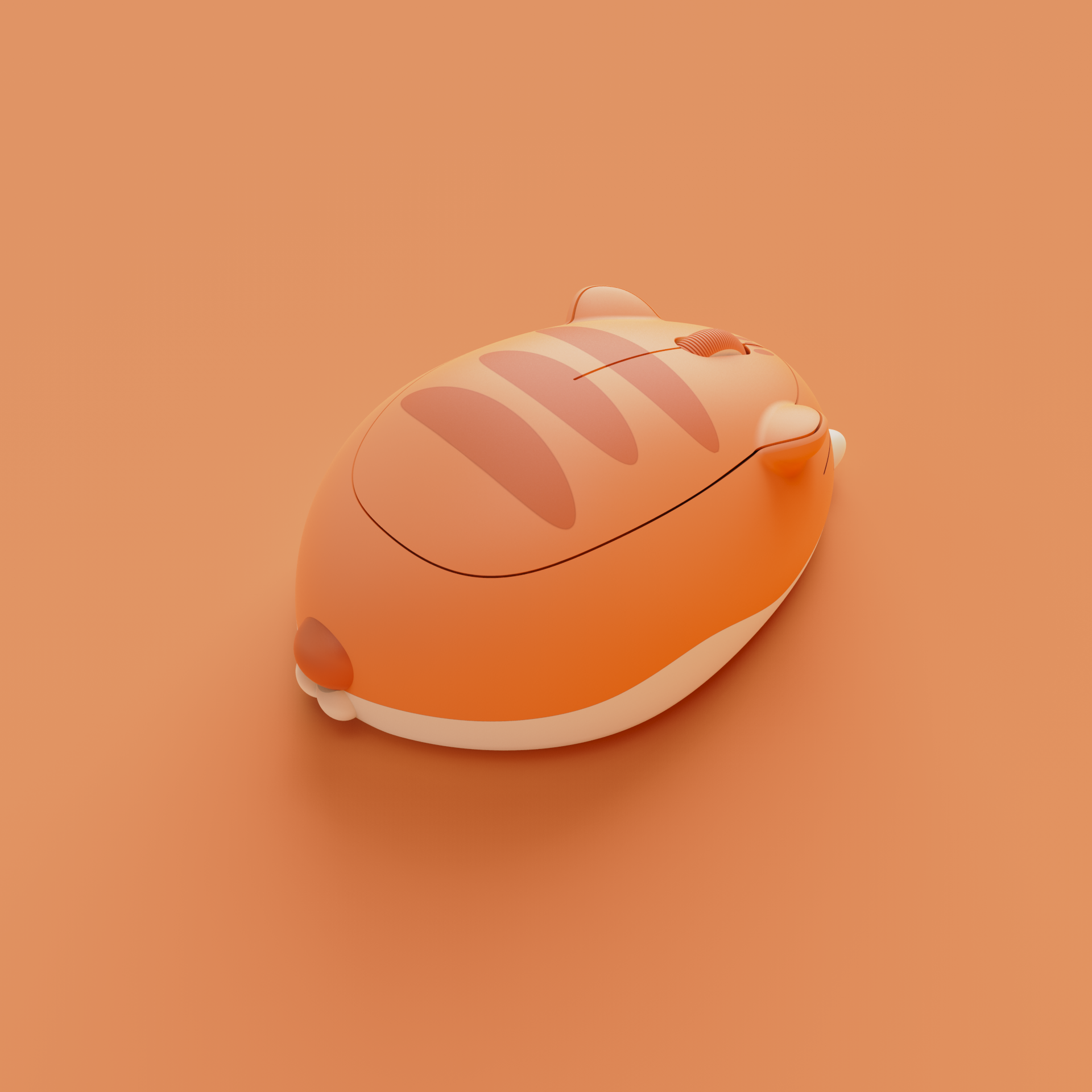 Akko Orange KATE Cat Mouse