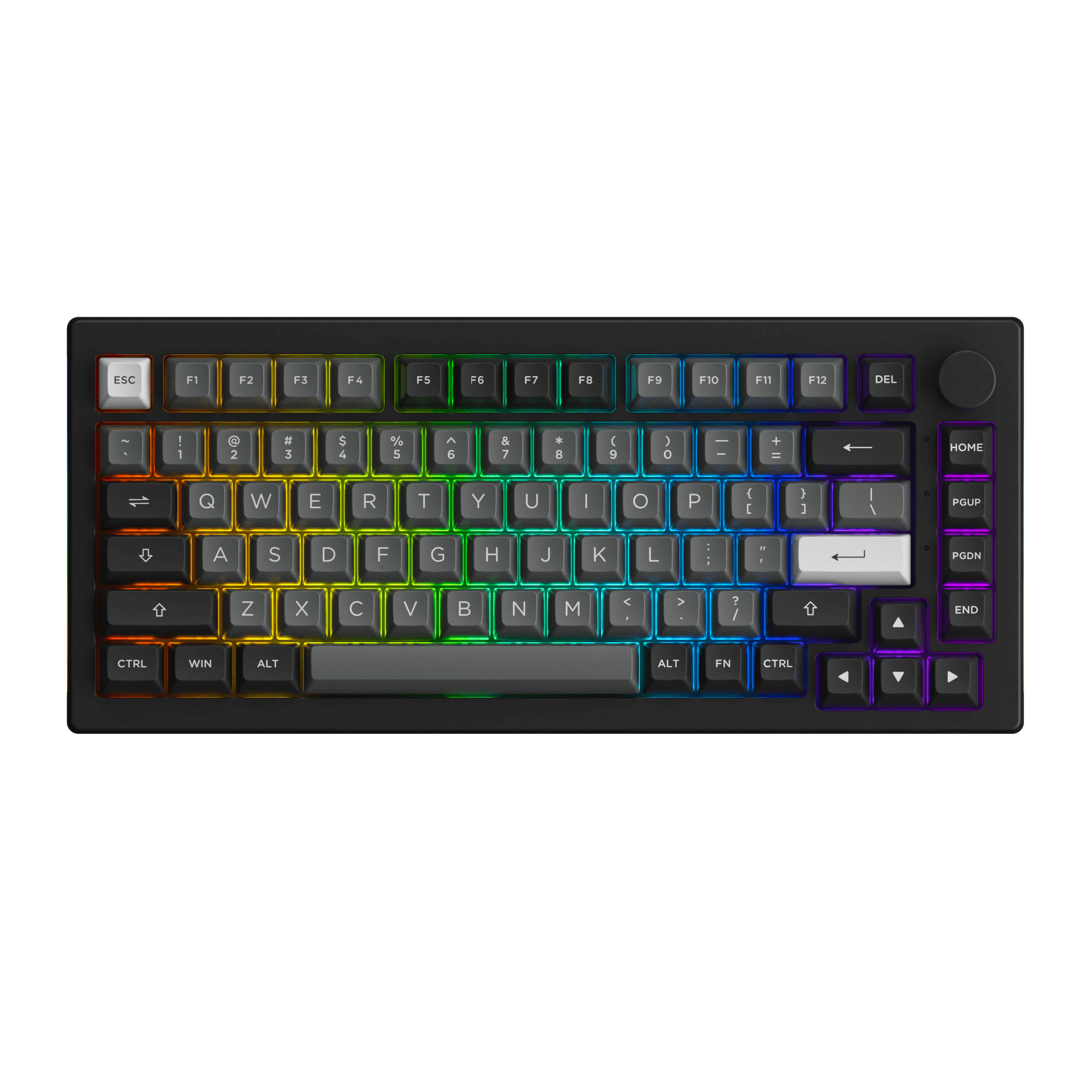 Akko Black & Silver 5075B Plus Mechanical Keyboard | AKKO EU Akko Black & Silver 5075B Plus Mechanical Keyboard | AKKO EU