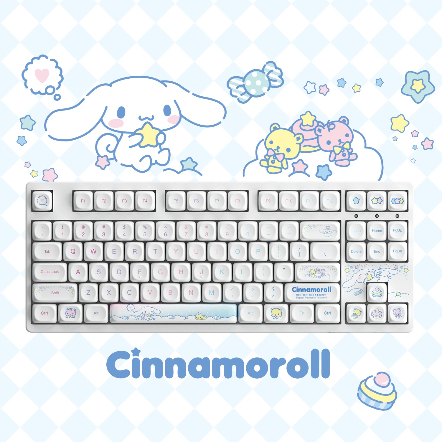 Cinnamoroll Star 3087v3 Mechanische Tastatur