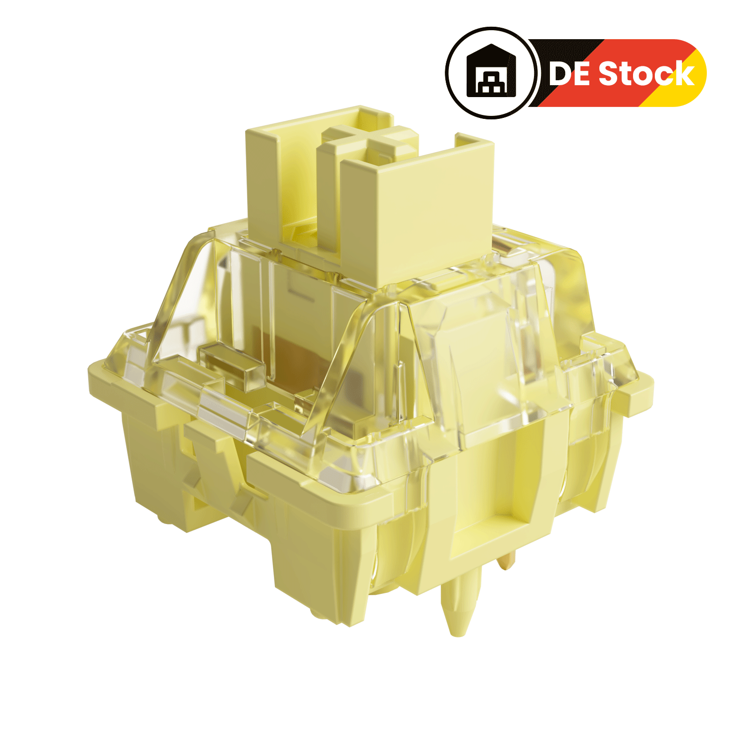 V3 Cream Yellow Pro Switch (Linear, 45pcs)