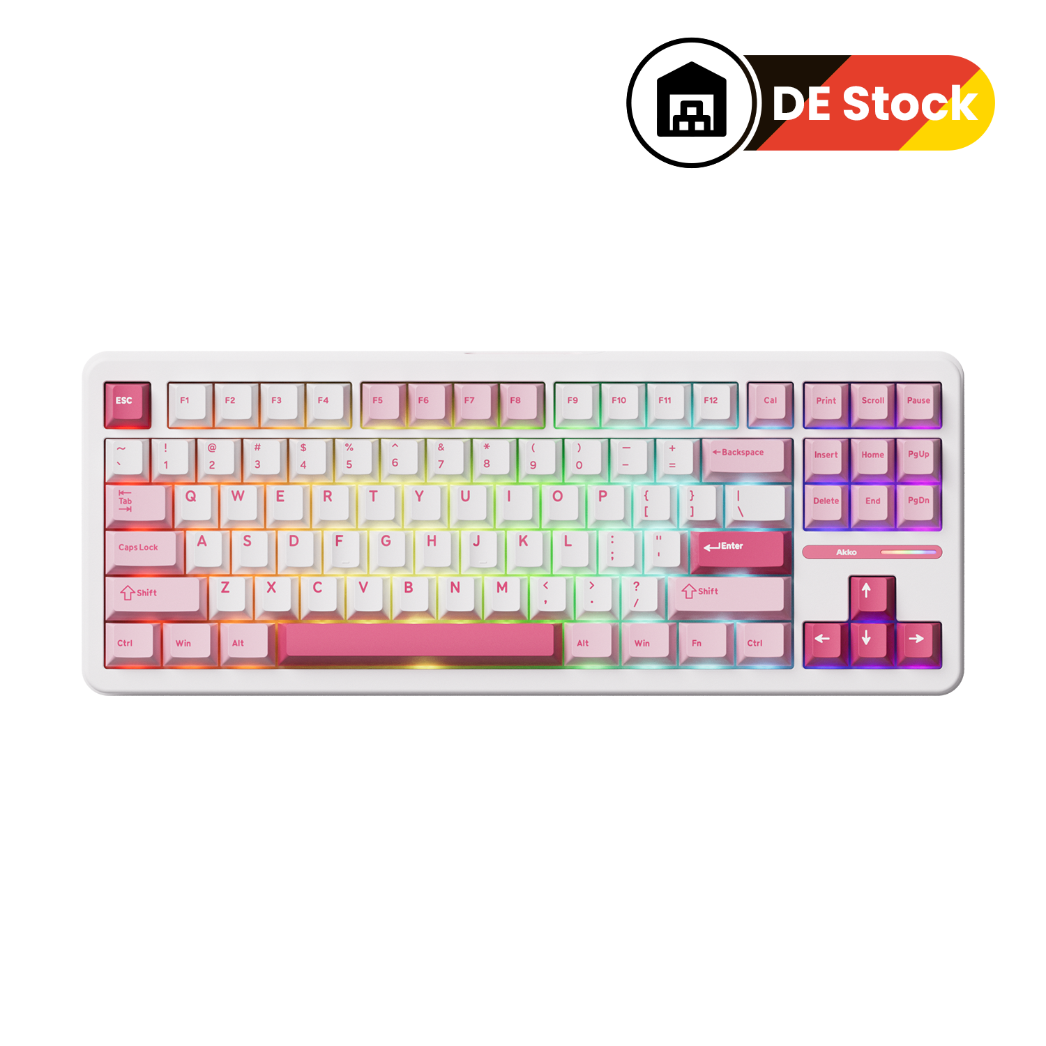 Prunus Lannesiana TAC87 Mechanical Keyboard