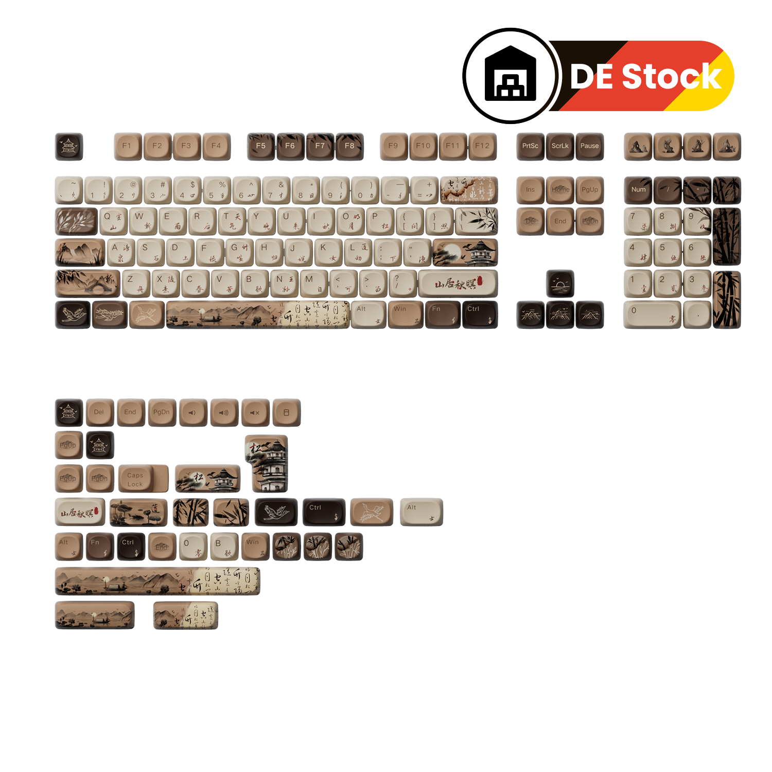 Mountain Seclusion Keycap Set (140-key)