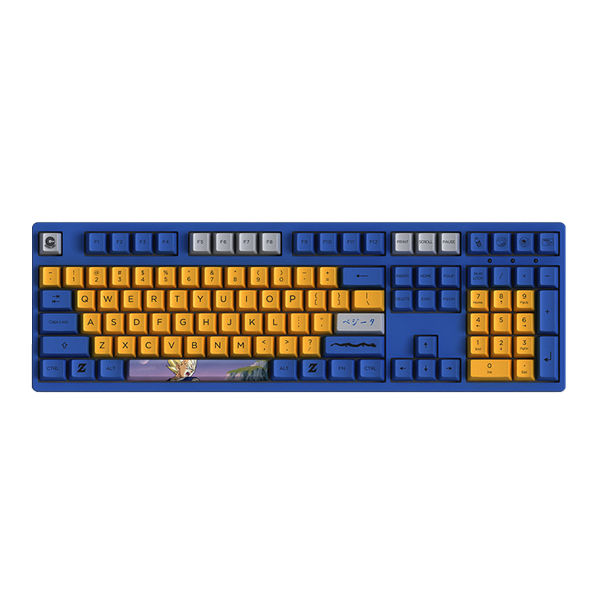Dragon Ball Super Vegeta keycap Set(108-key)