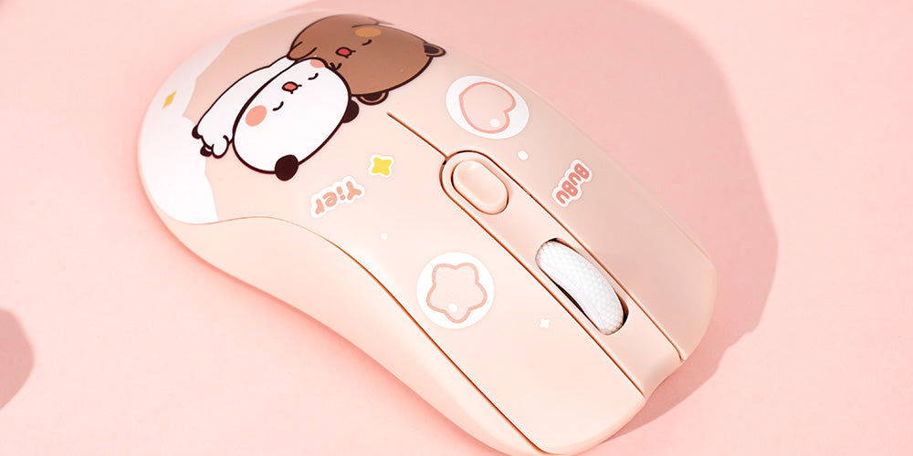 AG ONE Light Dudu and Bubu Wireless Mouse Dual Mode