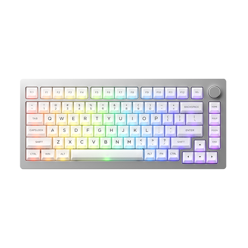 AKKO MONSGEEK M1 キーボード【リニア系】 Akko-メカニカルキーボードMONSGEEK-M1W HE-SP,磁気スイッチ,75