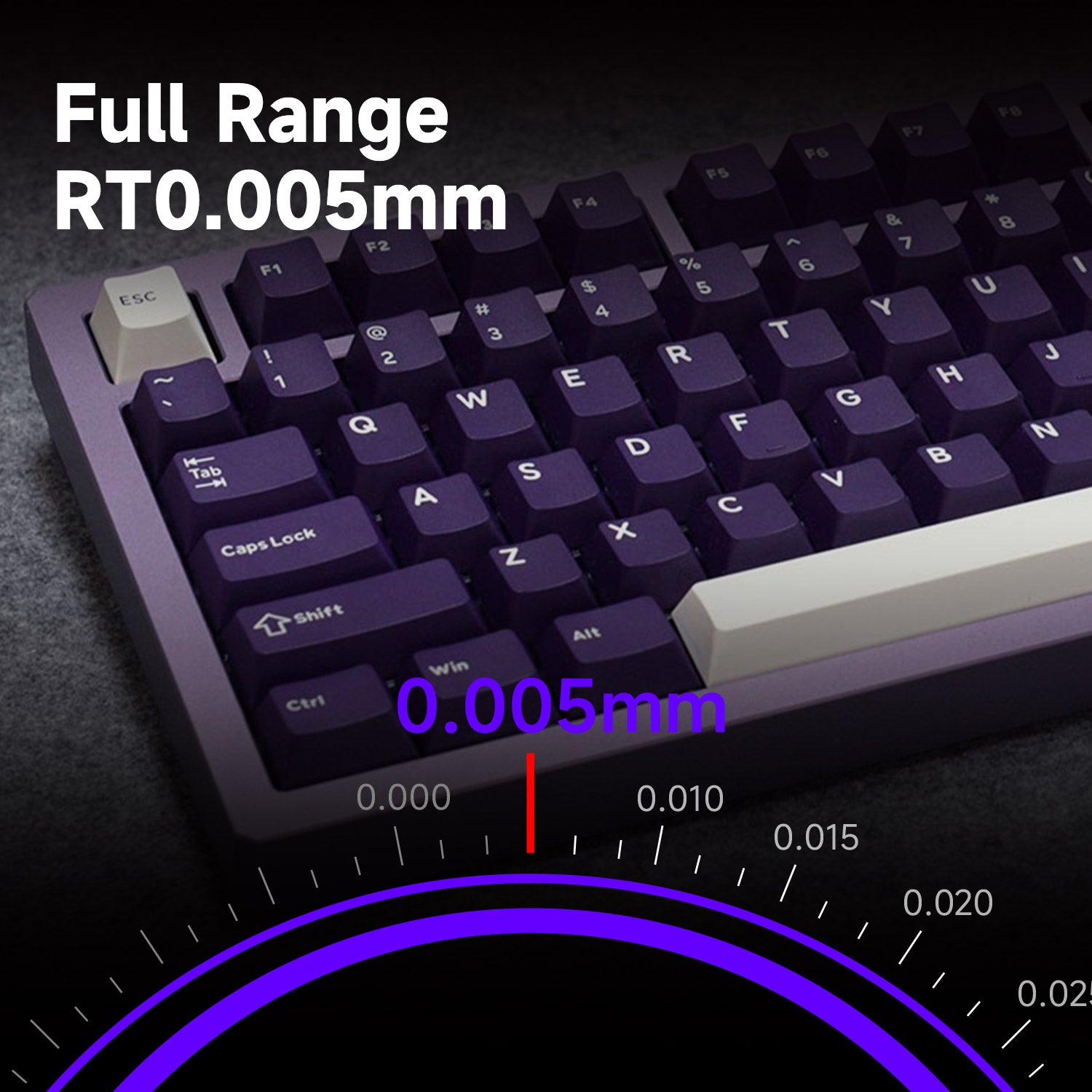 Akko MOD 007B V5 HE Magnetic Keyboard RT0.005mm