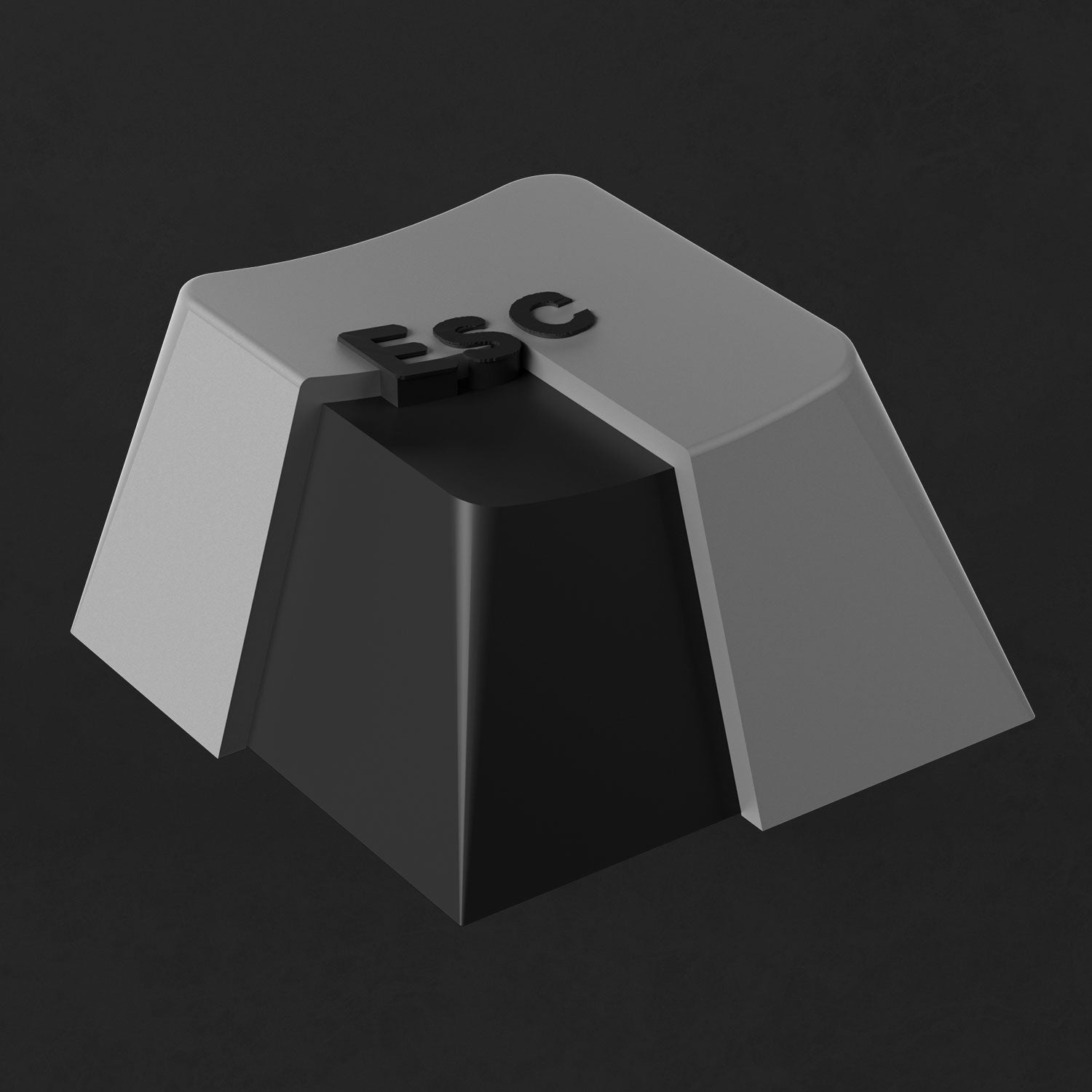 Akko MOD007 V3 HE Black Silver ISO Keyboard Keycap