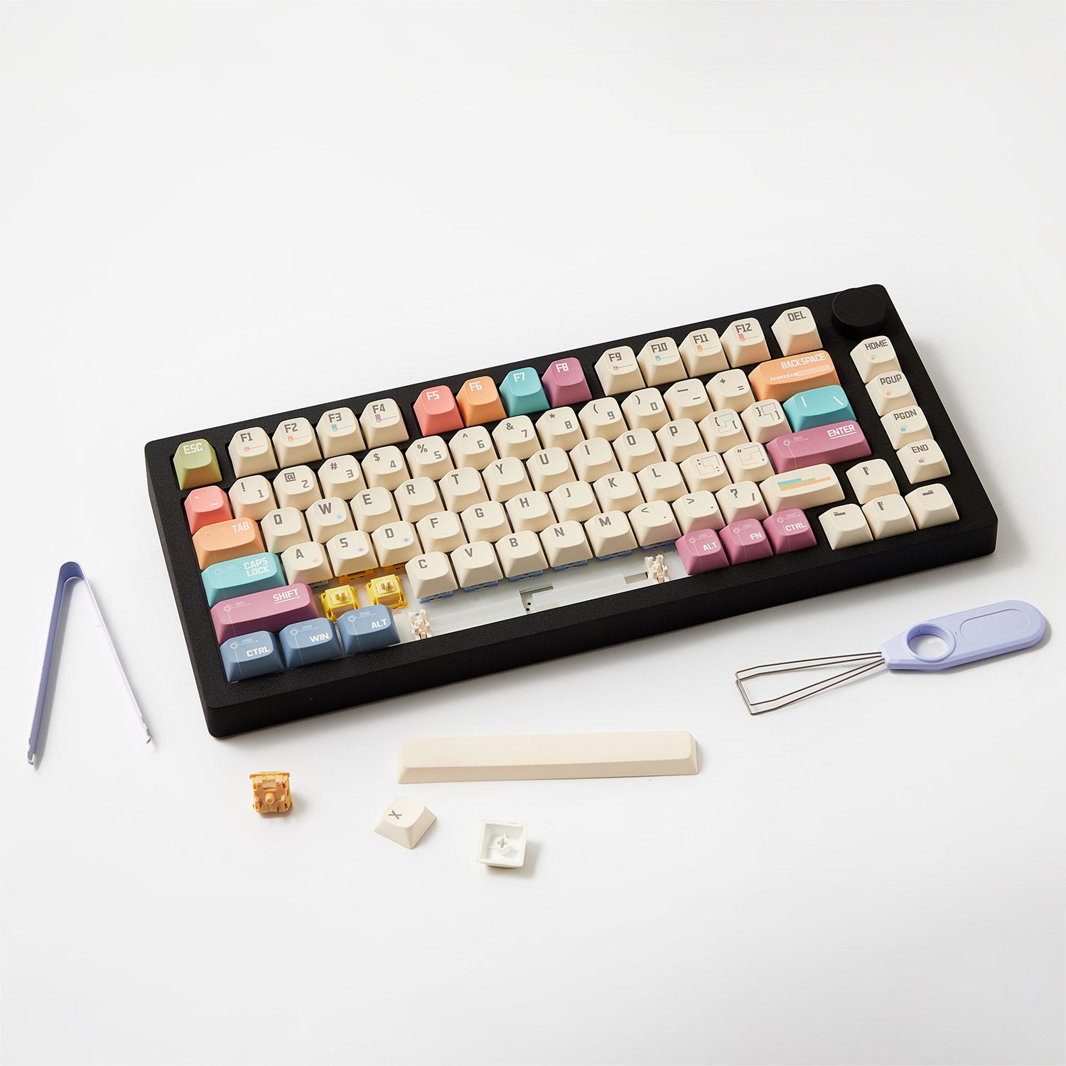 Clavier mécanique MonsGeek M1 V5 Contour Lines